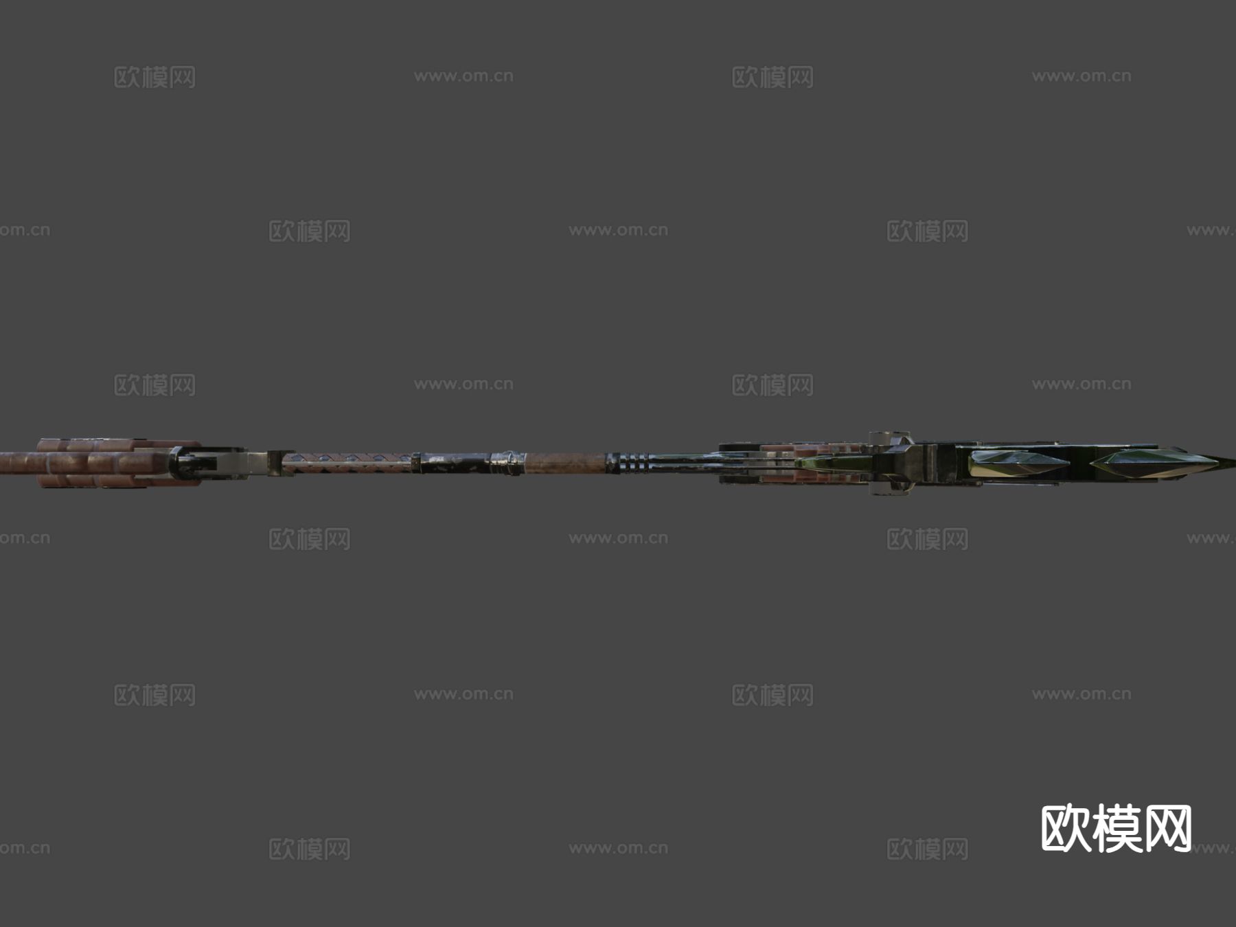 巨斧su模型下载（渲染图7）