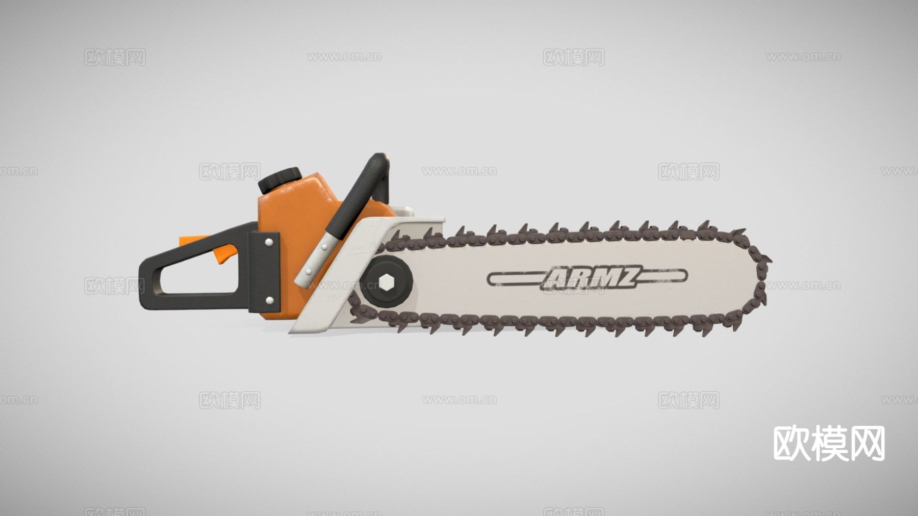 链锯su模型下载（渲染图2）