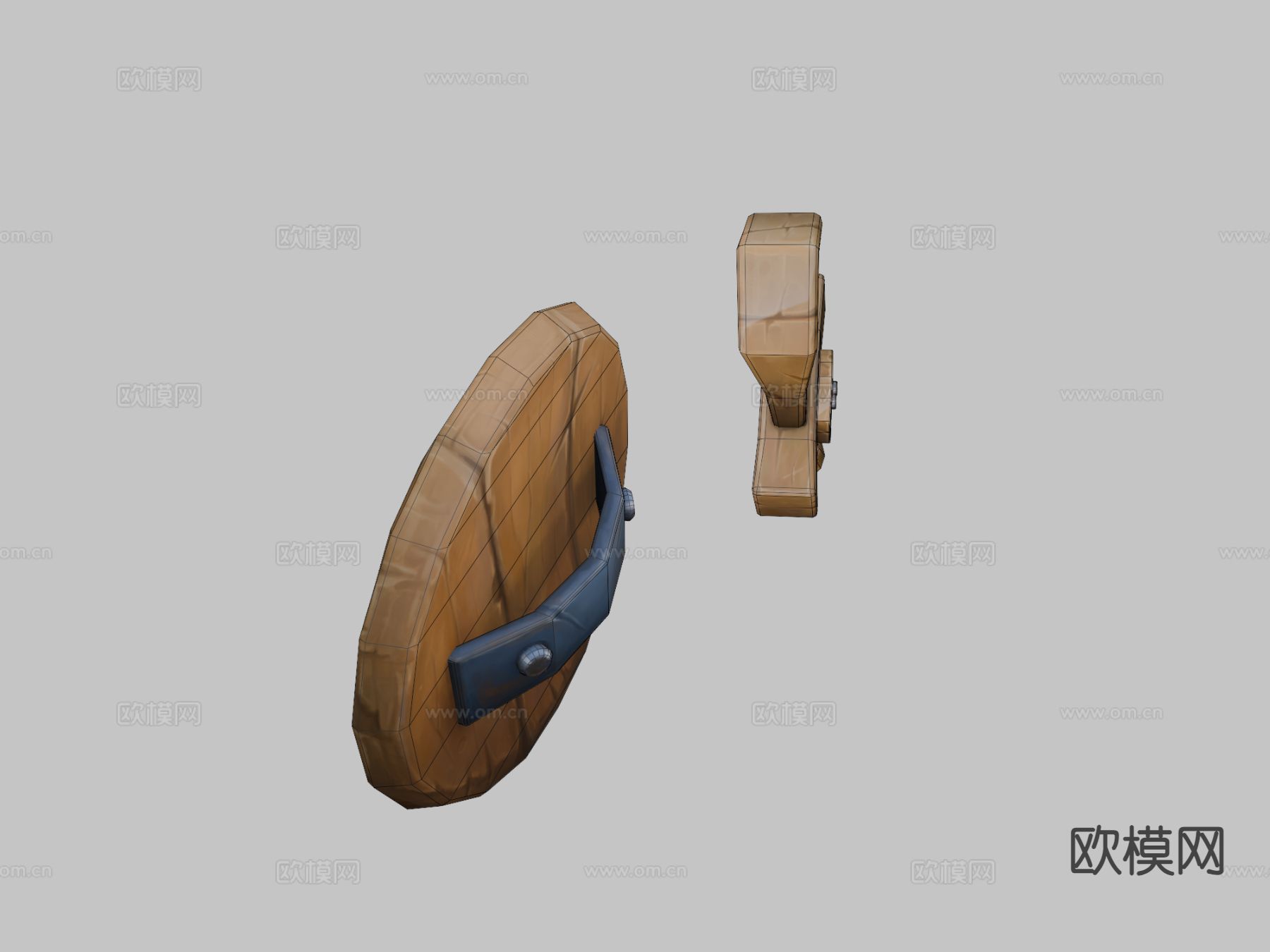 剑和盾su模型下载（渲染图1）