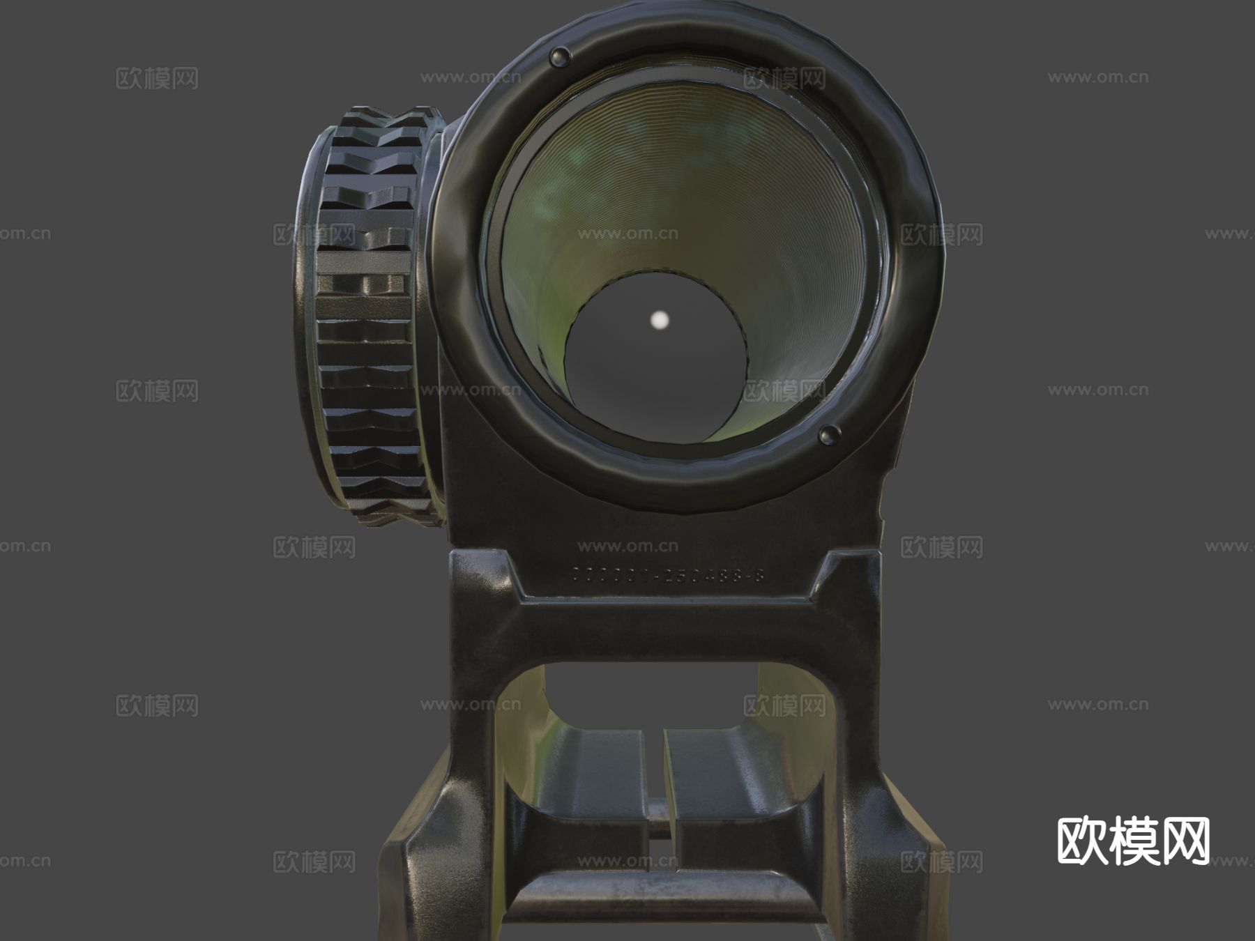 涡流瞄准镜红点su模型下载（渲染图6）