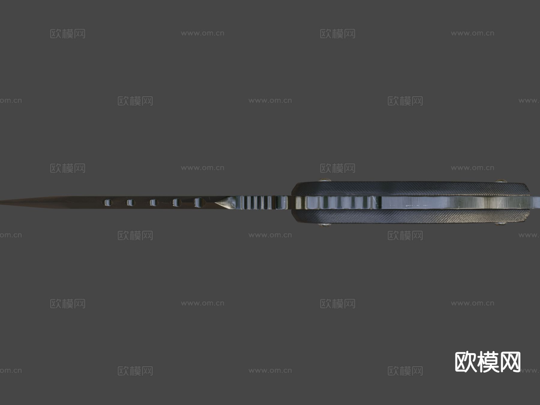 战术刀 短刀su模型下载（渲染图7）