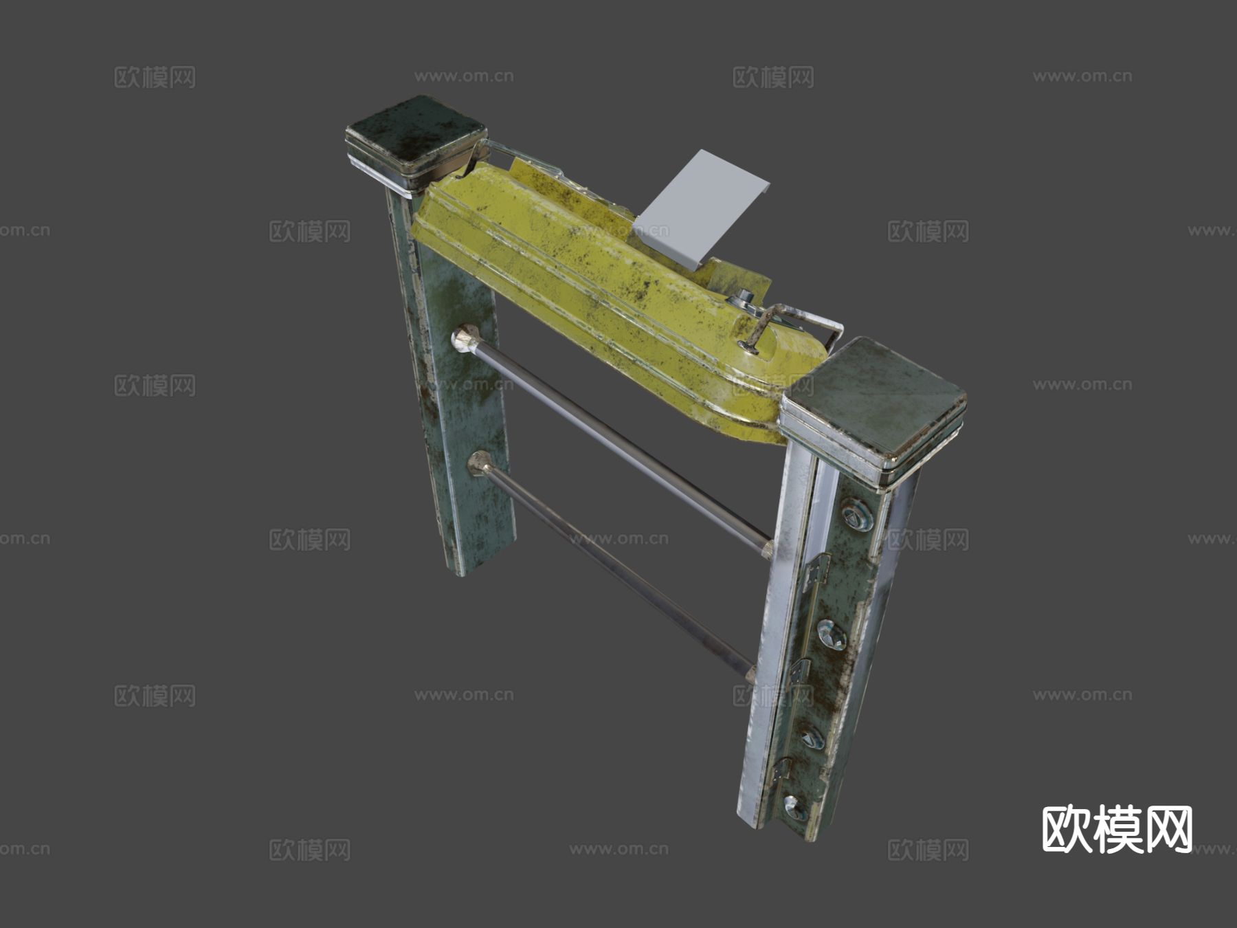 带电梯门su模型下载（渲染图6）