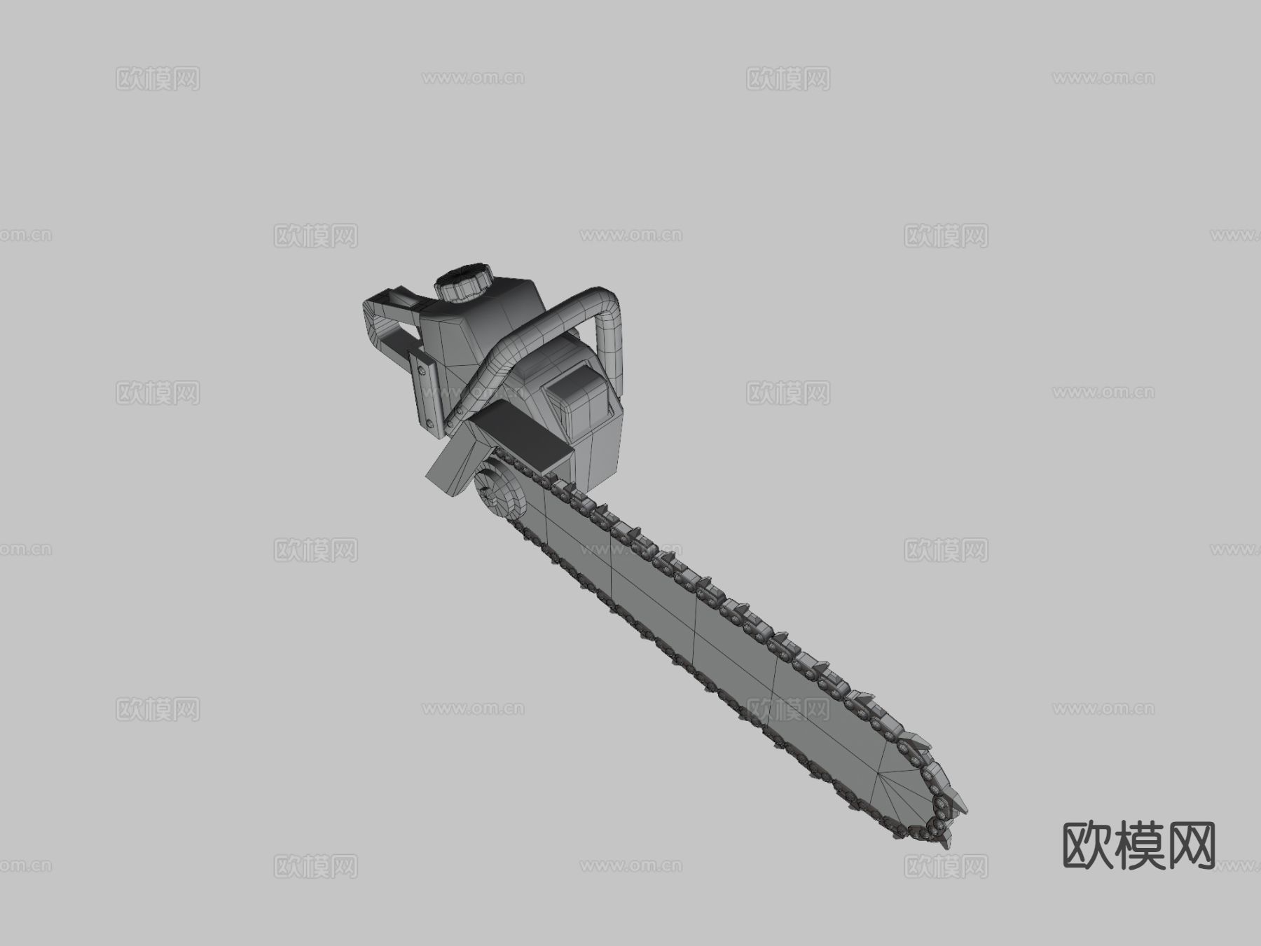 链锯su模型下载（渲染图1）