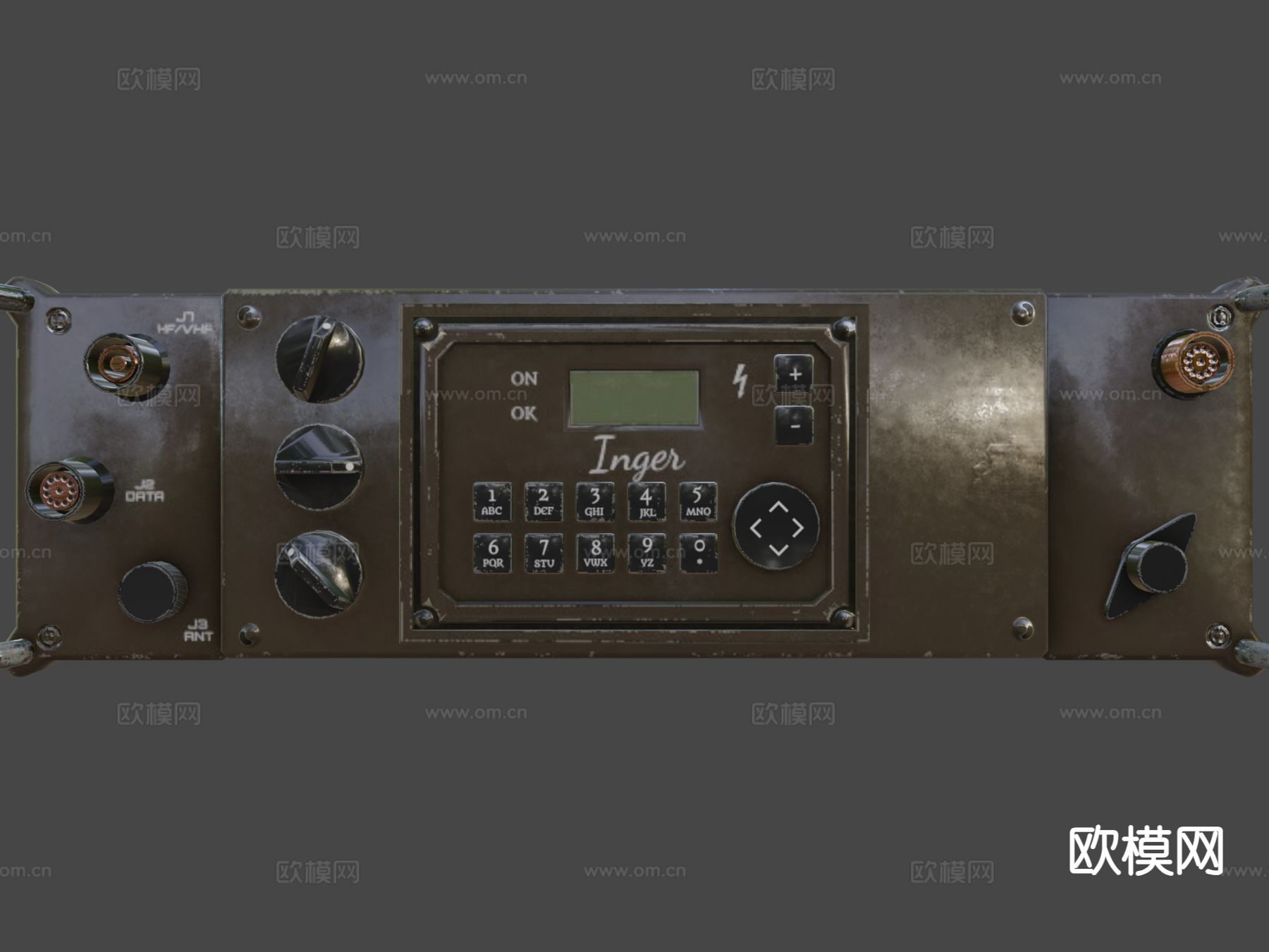 军用无线电 发报机su模型下载（渲染图5）