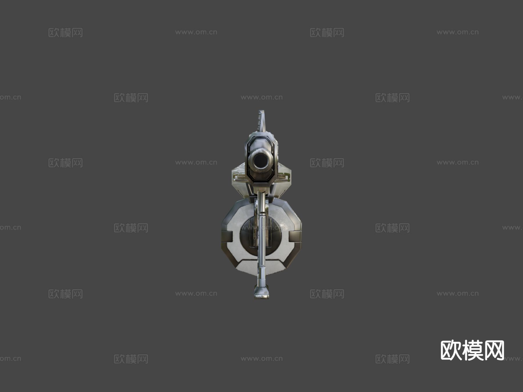 狙击步枪su模型下载（渲染图7）