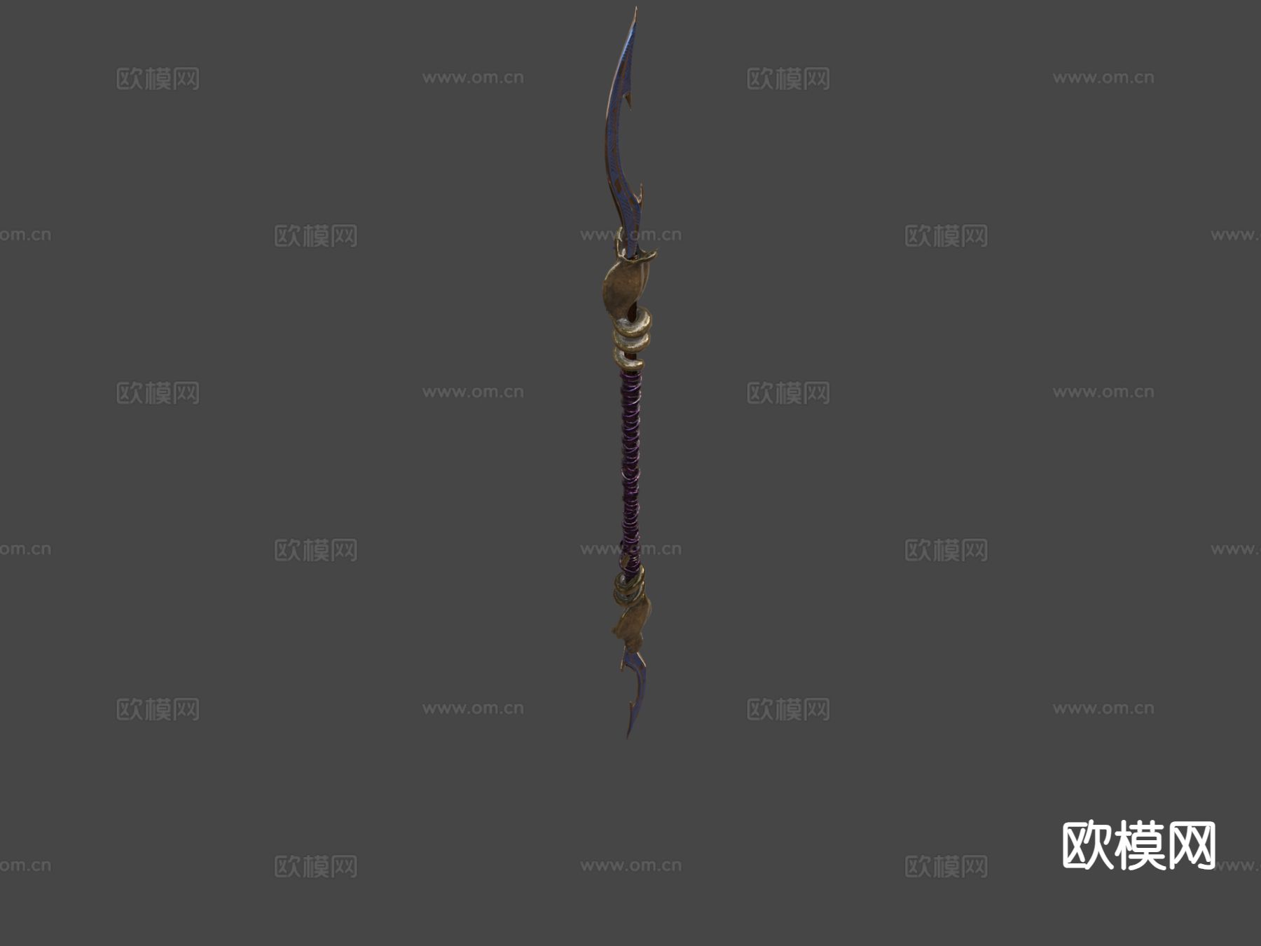 冥河双刃su模型下载（渲染图7）