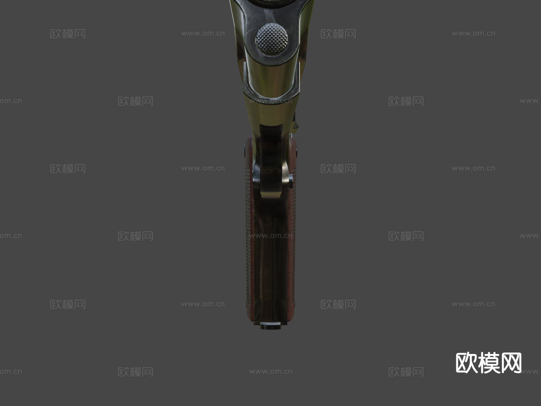 波兰Viswz.35 手枪 枪支 枪械su模型下载（渲染图6）