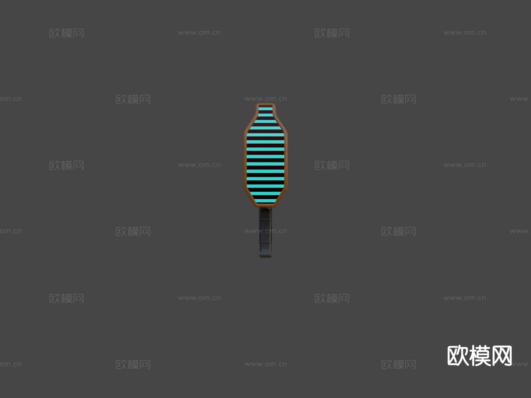 科幻枪 枪支 枪械su模型下载（渲染图7）