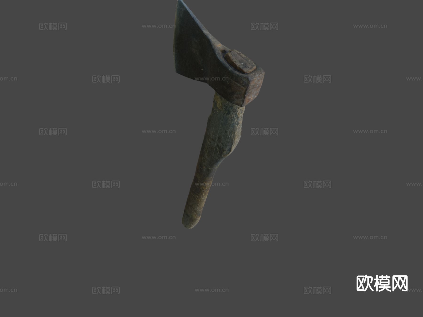 老苏联斧头su模型下载（渲染图5）