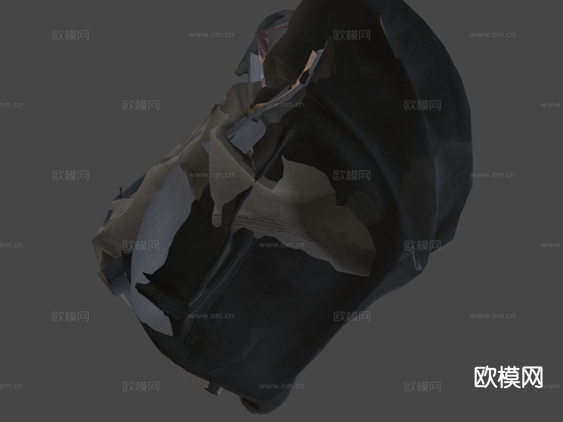 手枪 枪支 弹夹su模型下载（渲染图6）