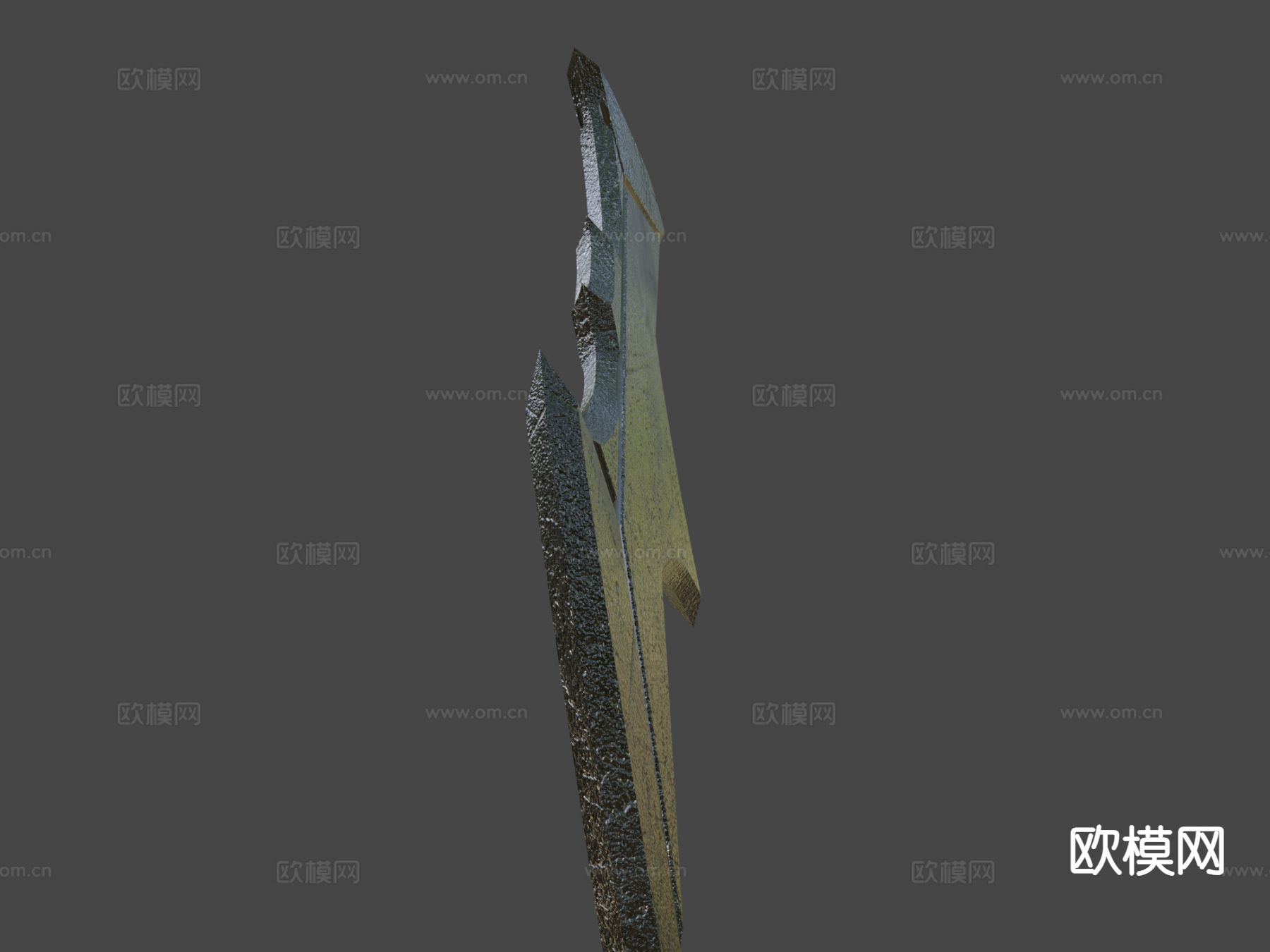 蝙蝠侠的飞镖su模型下载（渲染图1）