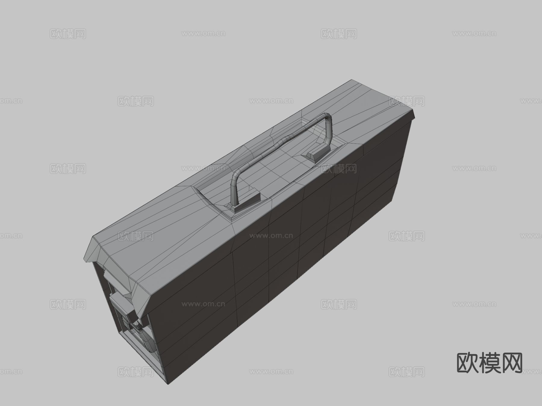德国弹药箱su模型下载（渲染图3）