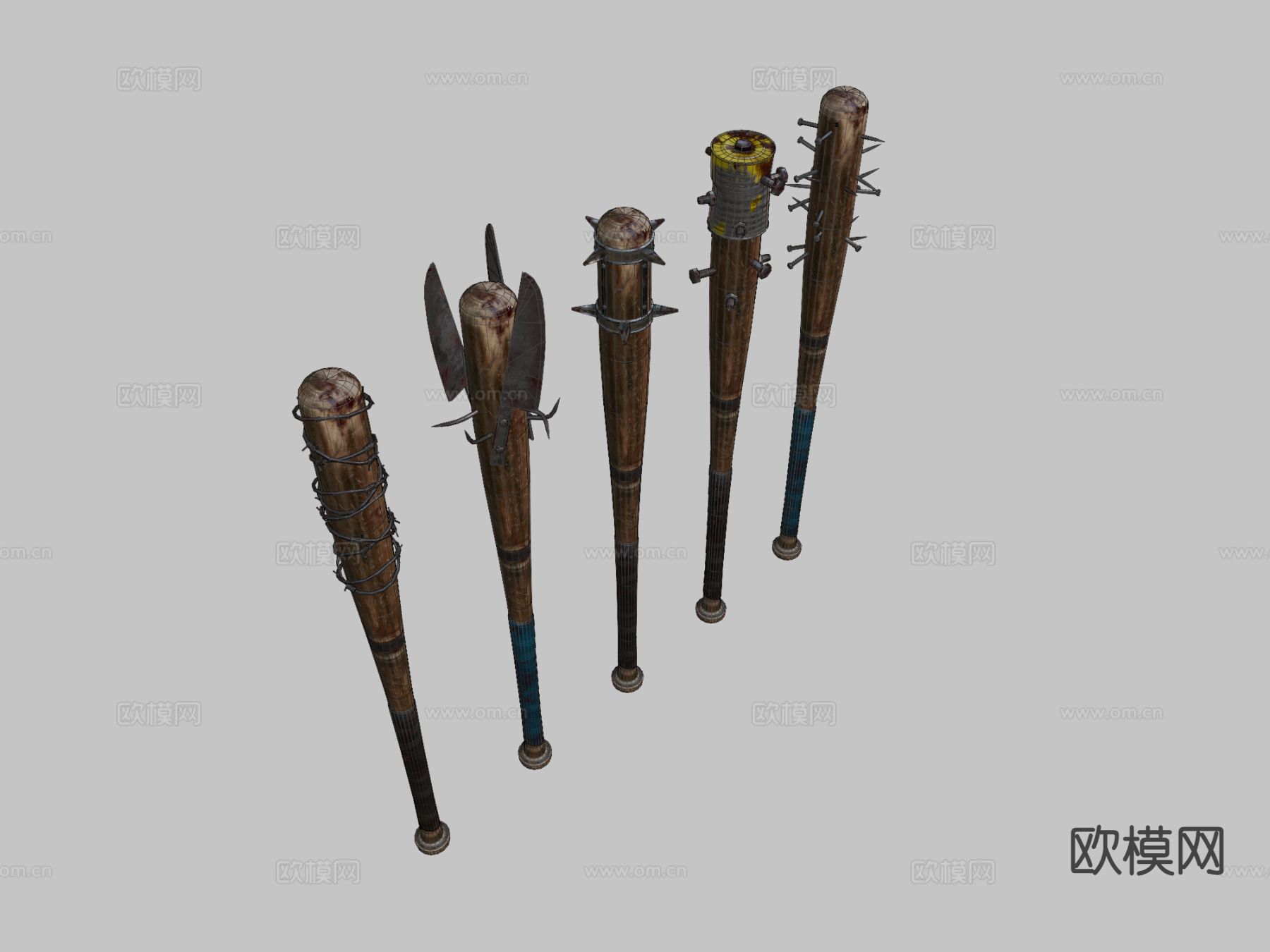 棒球棍包su模型下载（渲染图1）