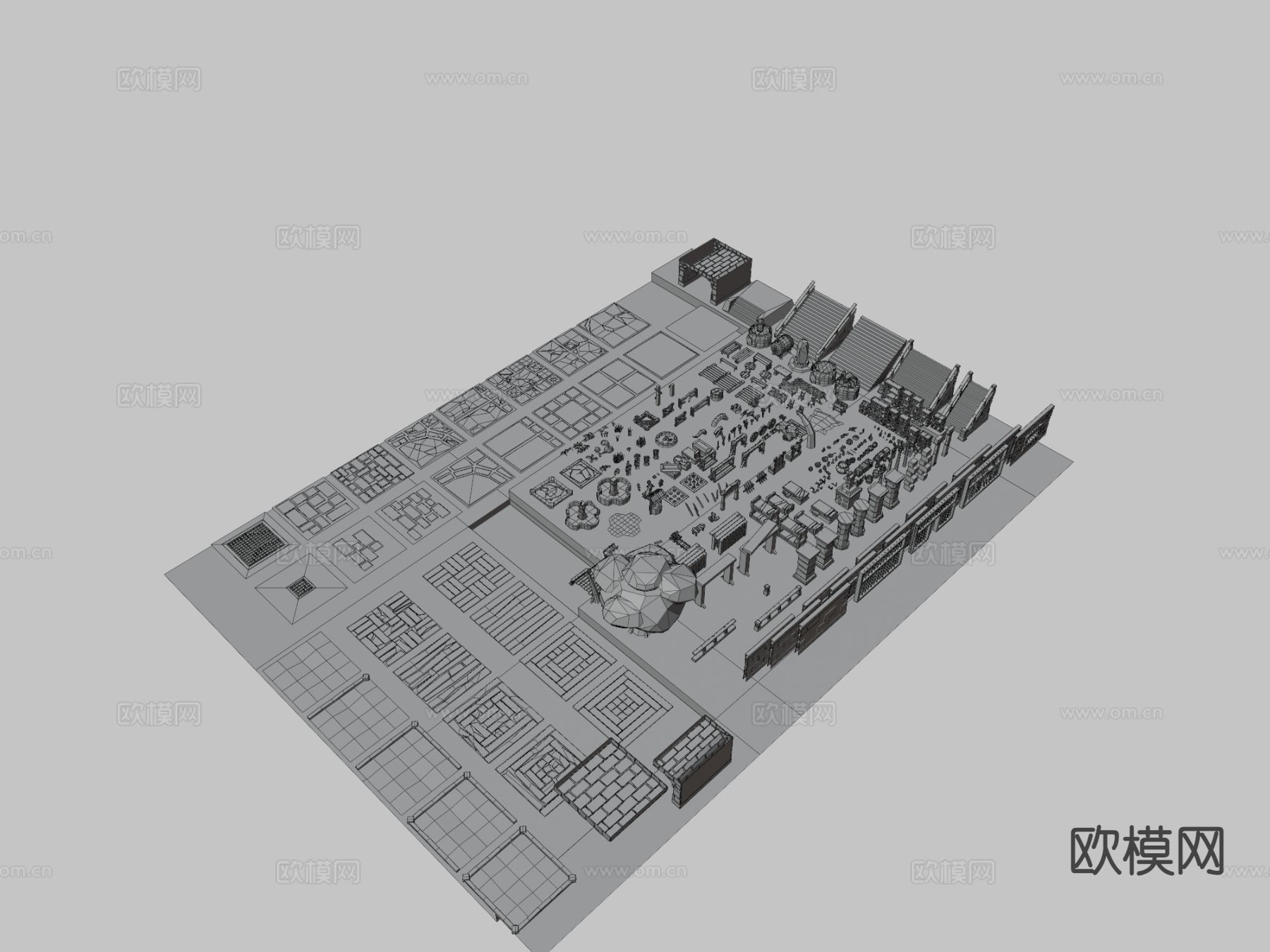 地下城包su模型下载（渲染图3）