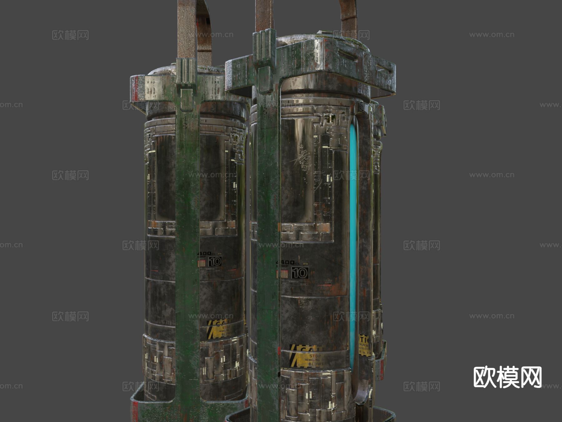 电池-箱子-容器su模型下载（渲染图5）