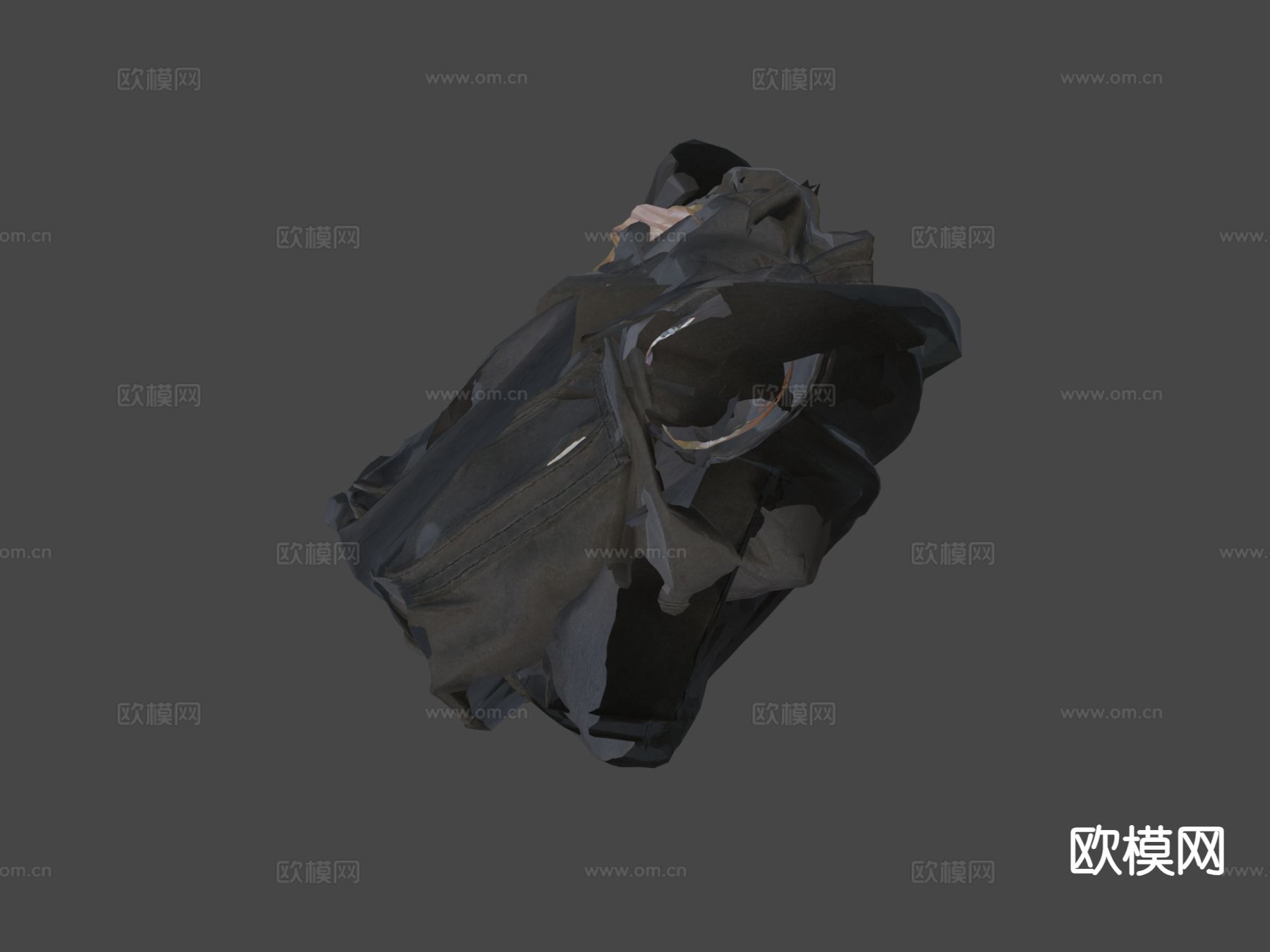 手枪 枪支 弹夹su模型下载（渲染图2）