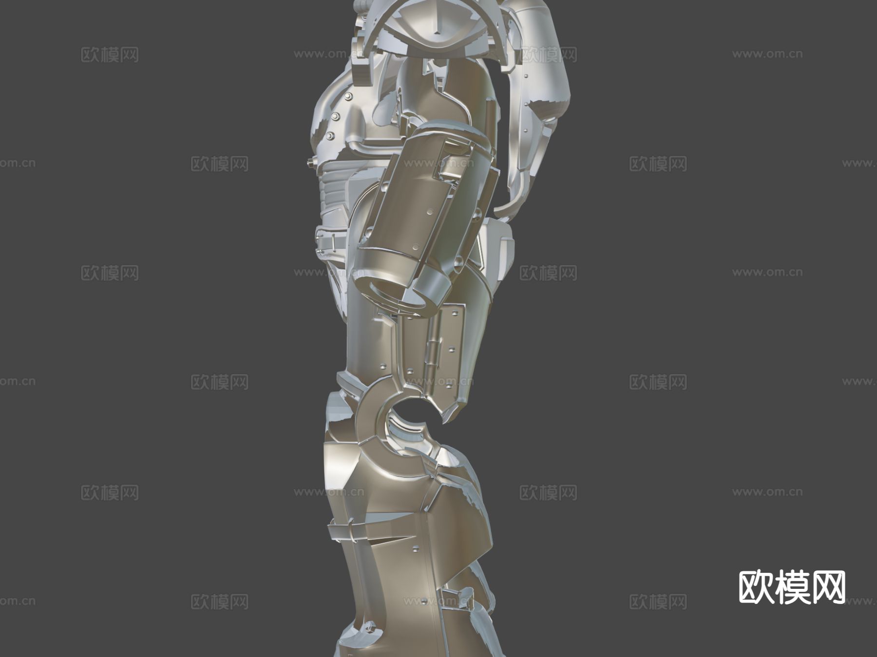 动力装甲T51型su模型下载（渲染图4）