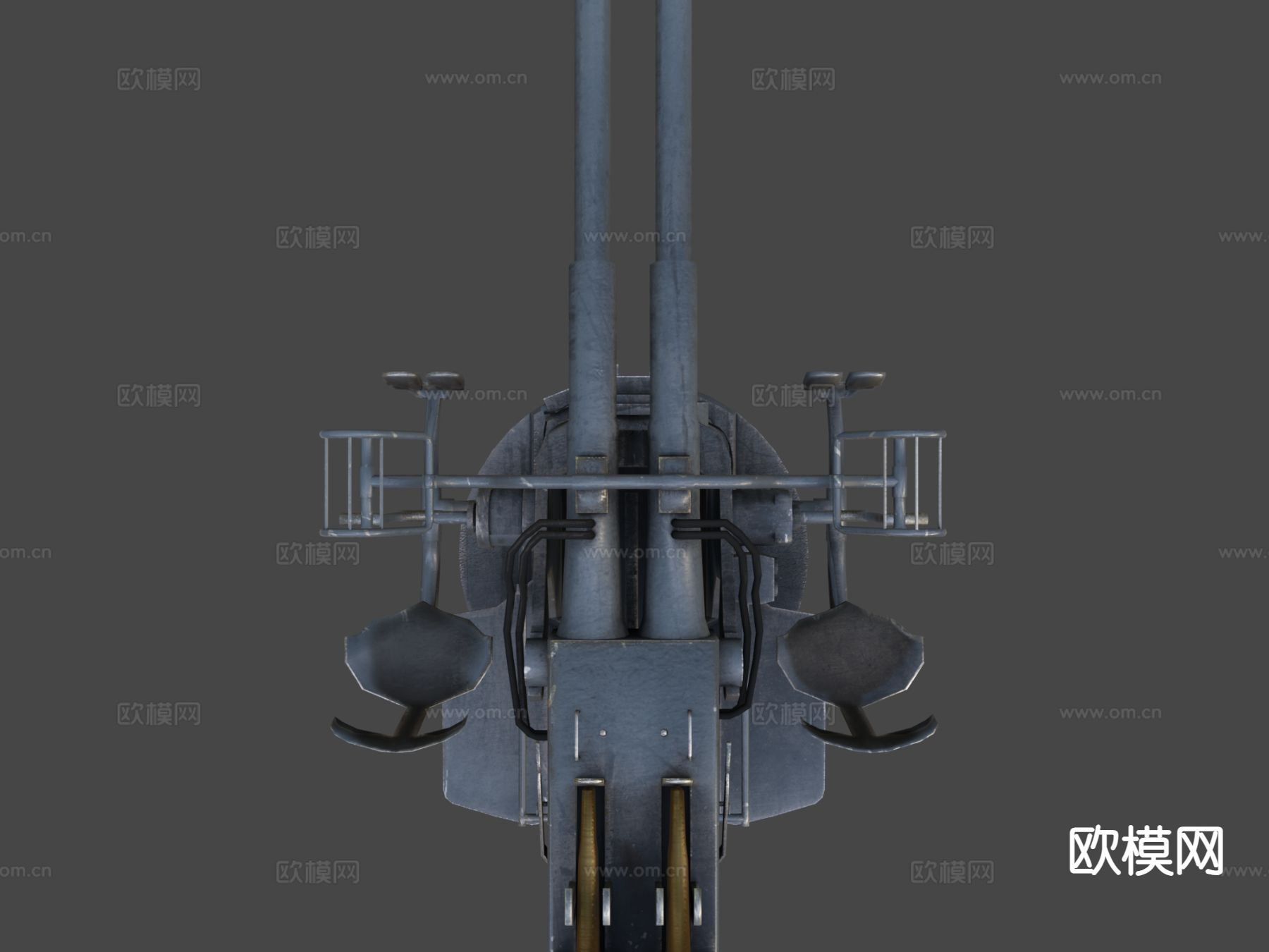 炮塔机su模型下载（渲染图7）