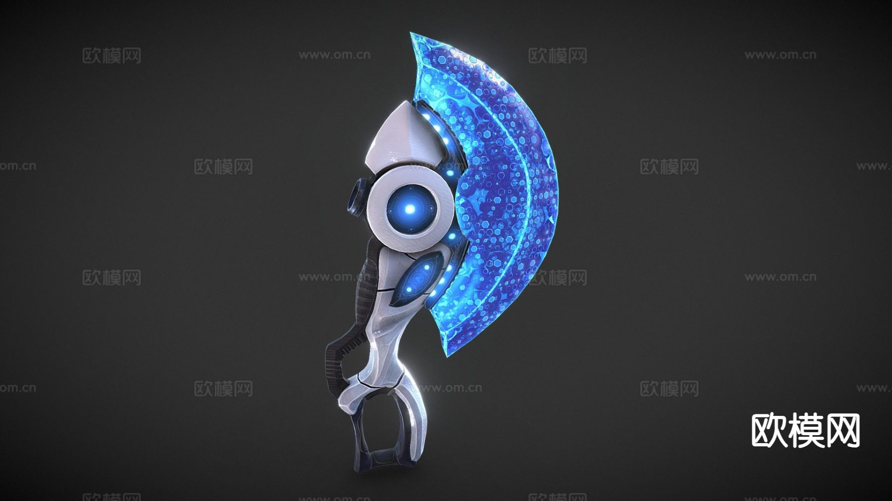 等离子斧su模型下载（渲染图2）