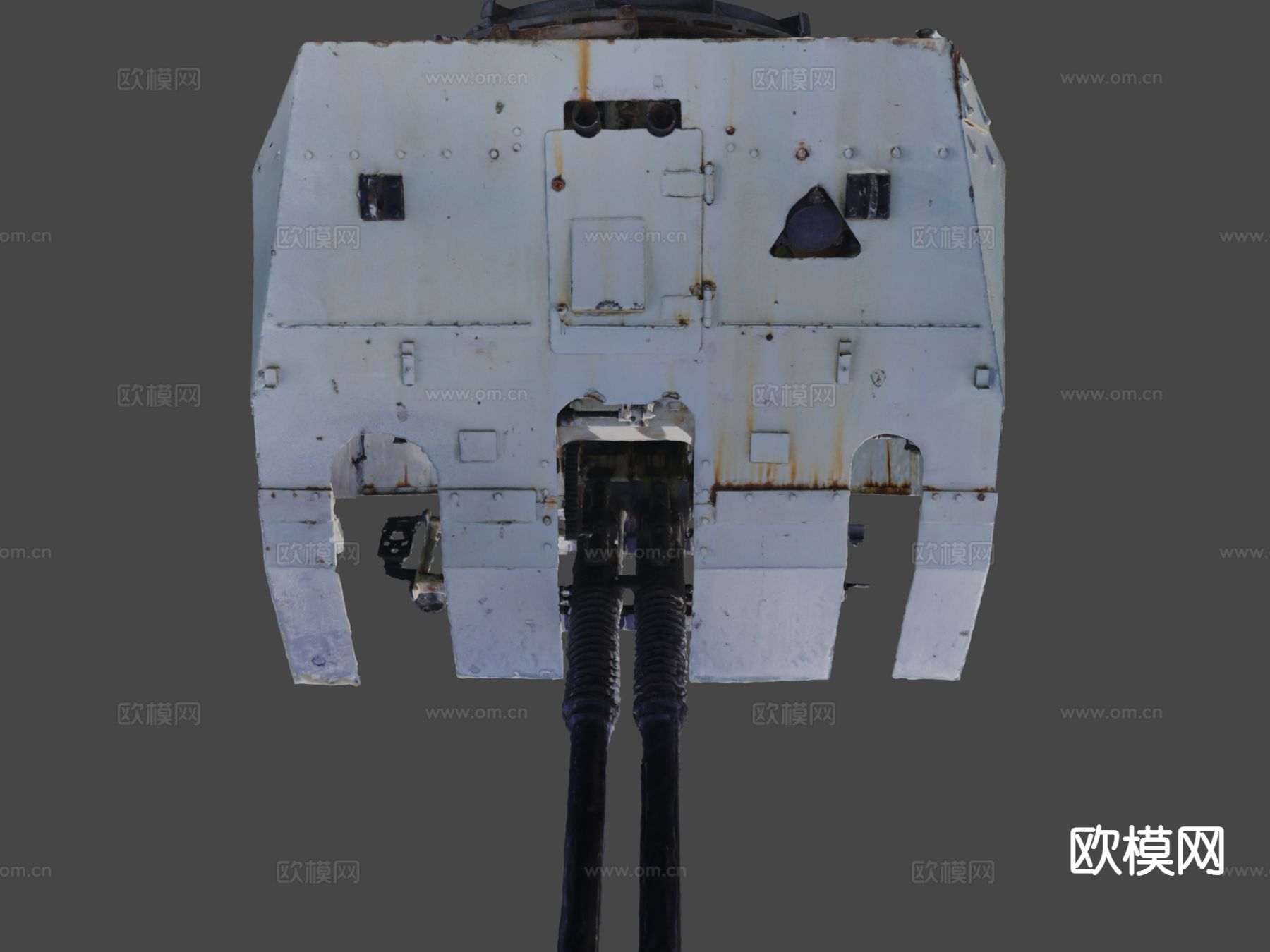 炮塔机 武器su模型下载（渲染图7）