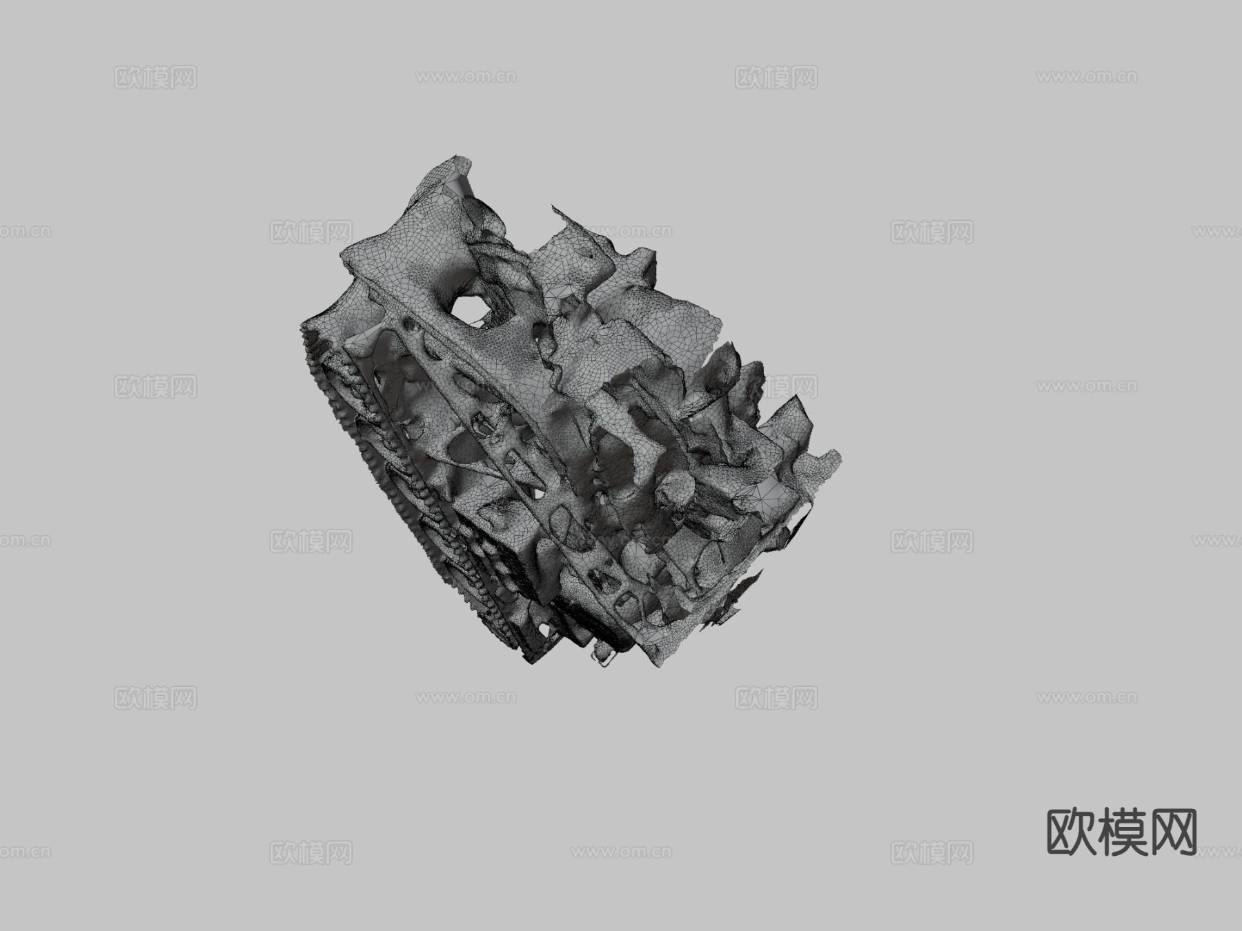 末世改造车 坦克 履带车 装甲车su模型下载（渲染图3）