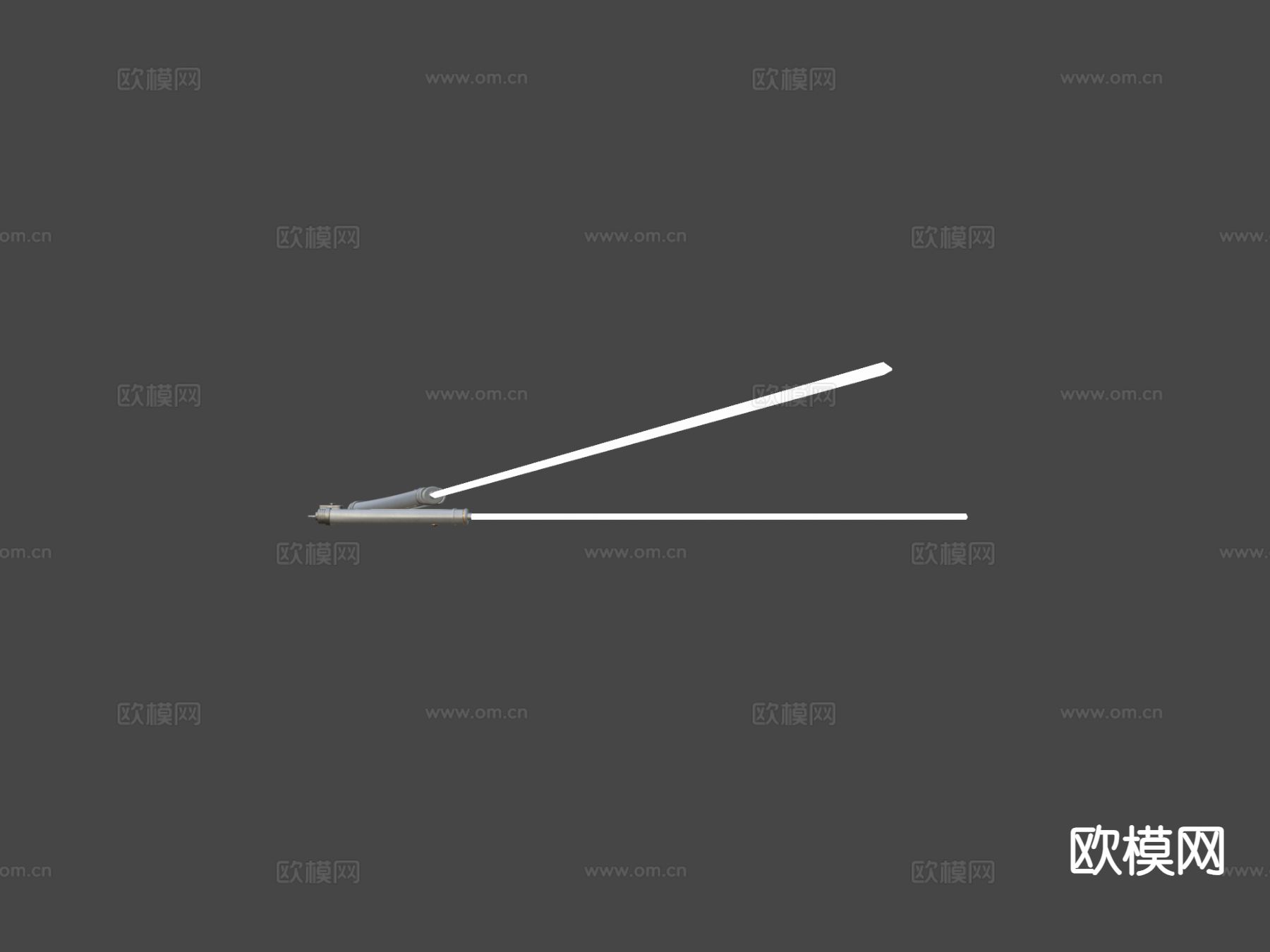 反叛者光剑su模型下载（渲染图6）