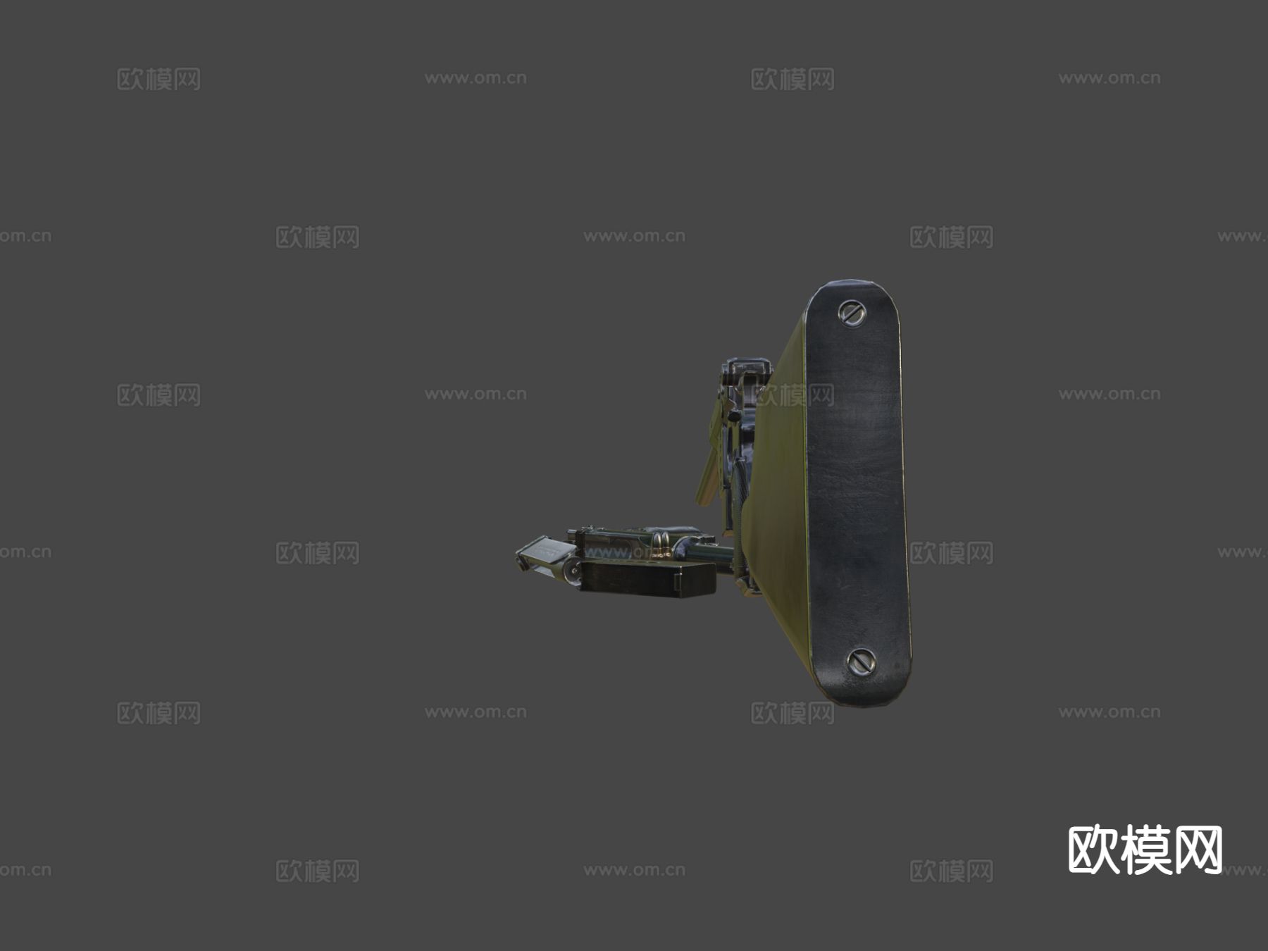 卡宾枪 枪支 枪械 子弹su模型下载（渲染图4）