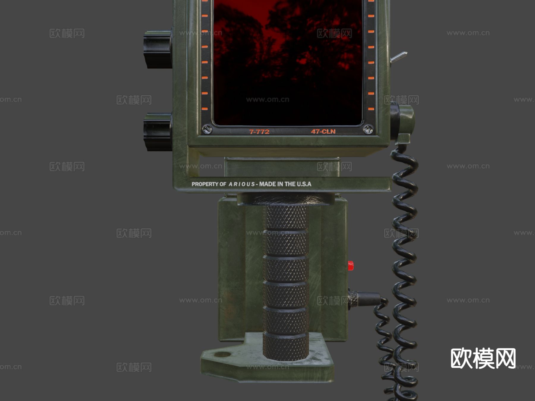 异形运动追踪器su模型下载（渲染图6）