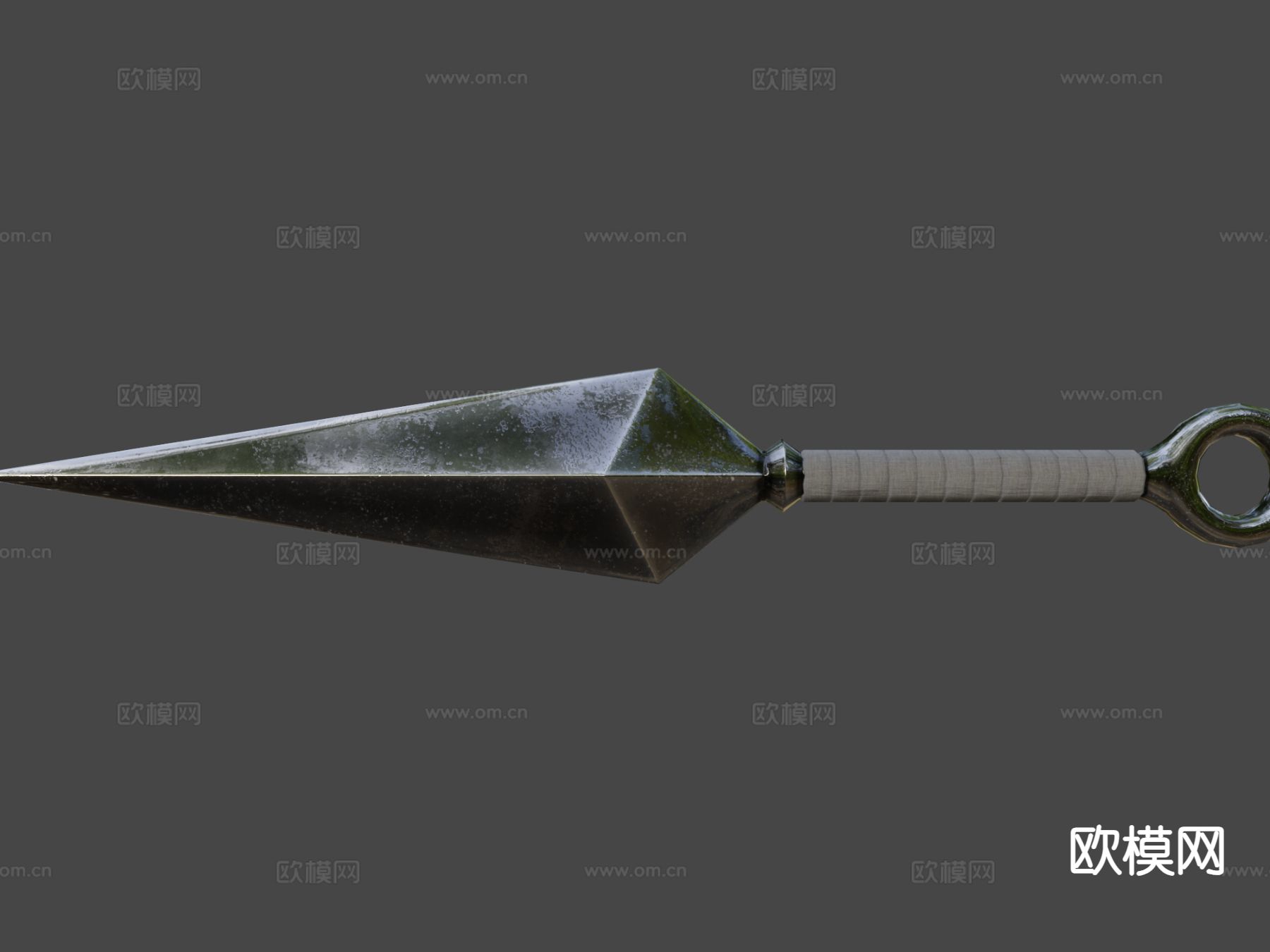 苦无飞镖su模型下载（渲染图5）
