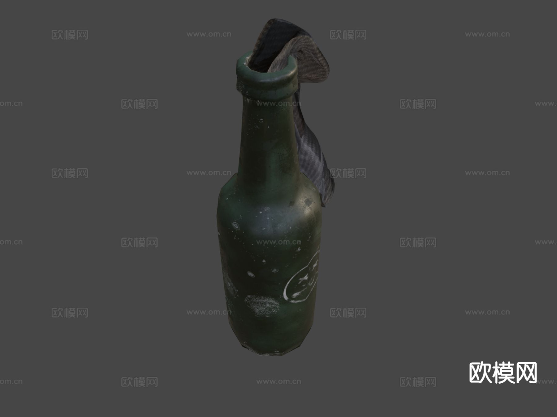 莫洛托夫鸡尾酒su模型下载（渲染图3）