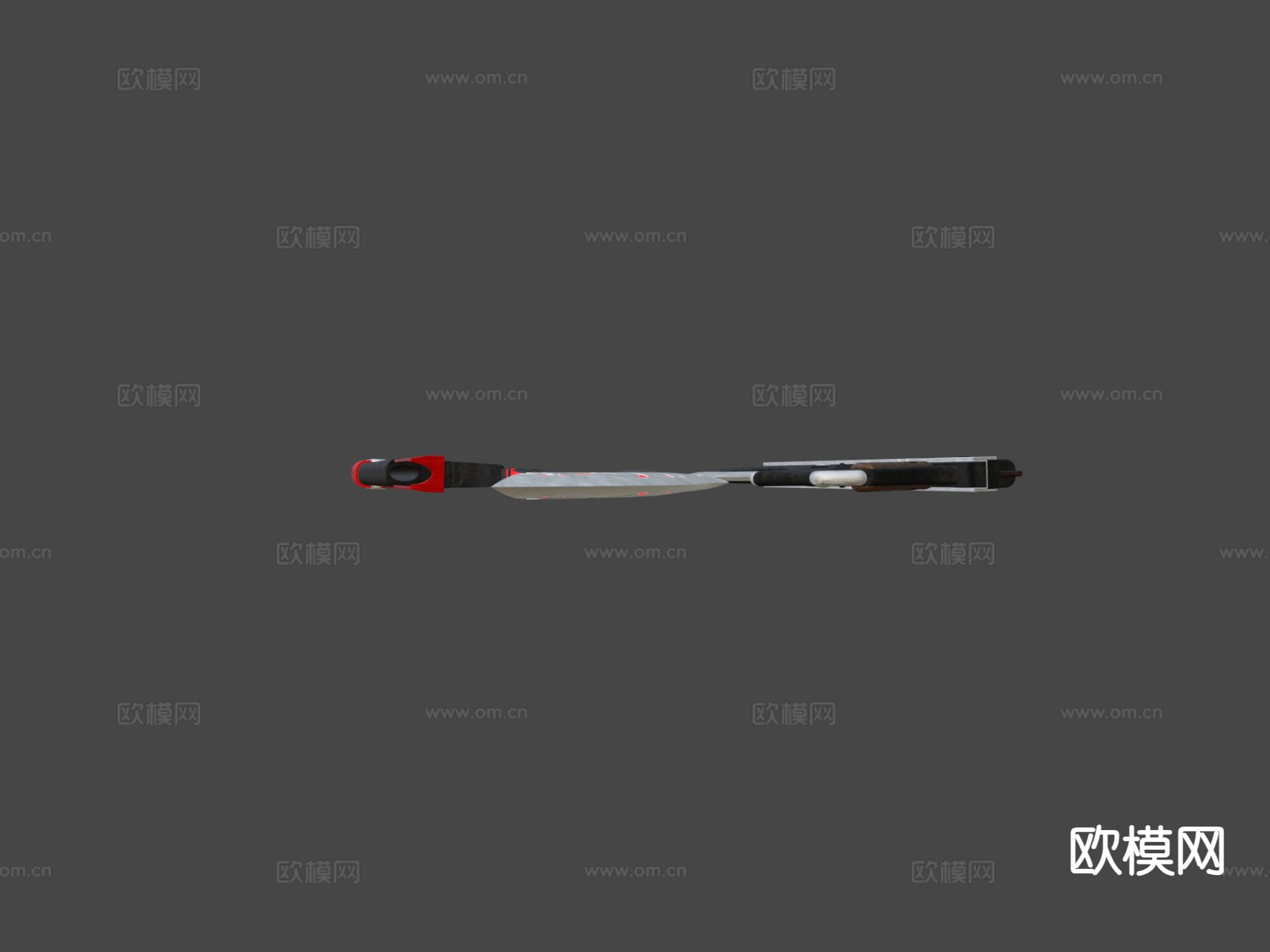 游戏刀具 刀剑 弯刀su模型下载（渲染图4）