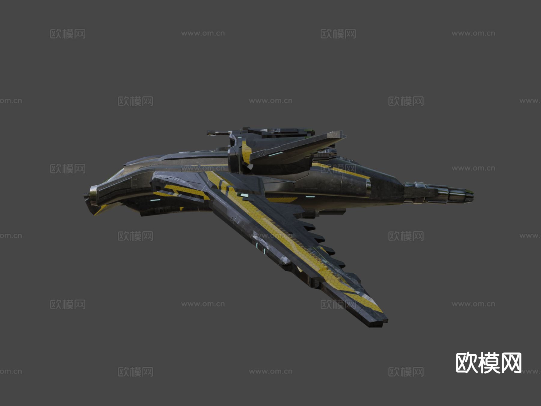 宇宙飞船su模型下载（渲染图5）