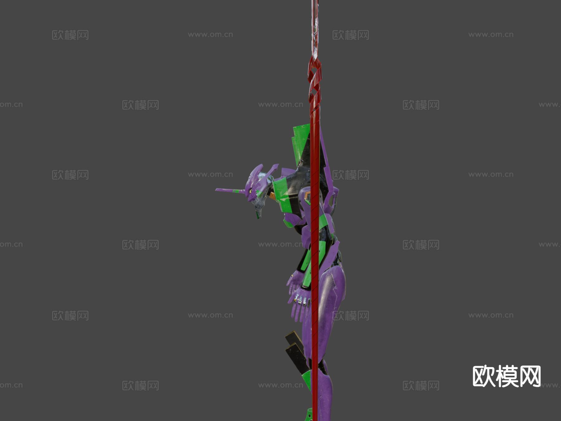 机械怪物su模型下载（渲染图5）