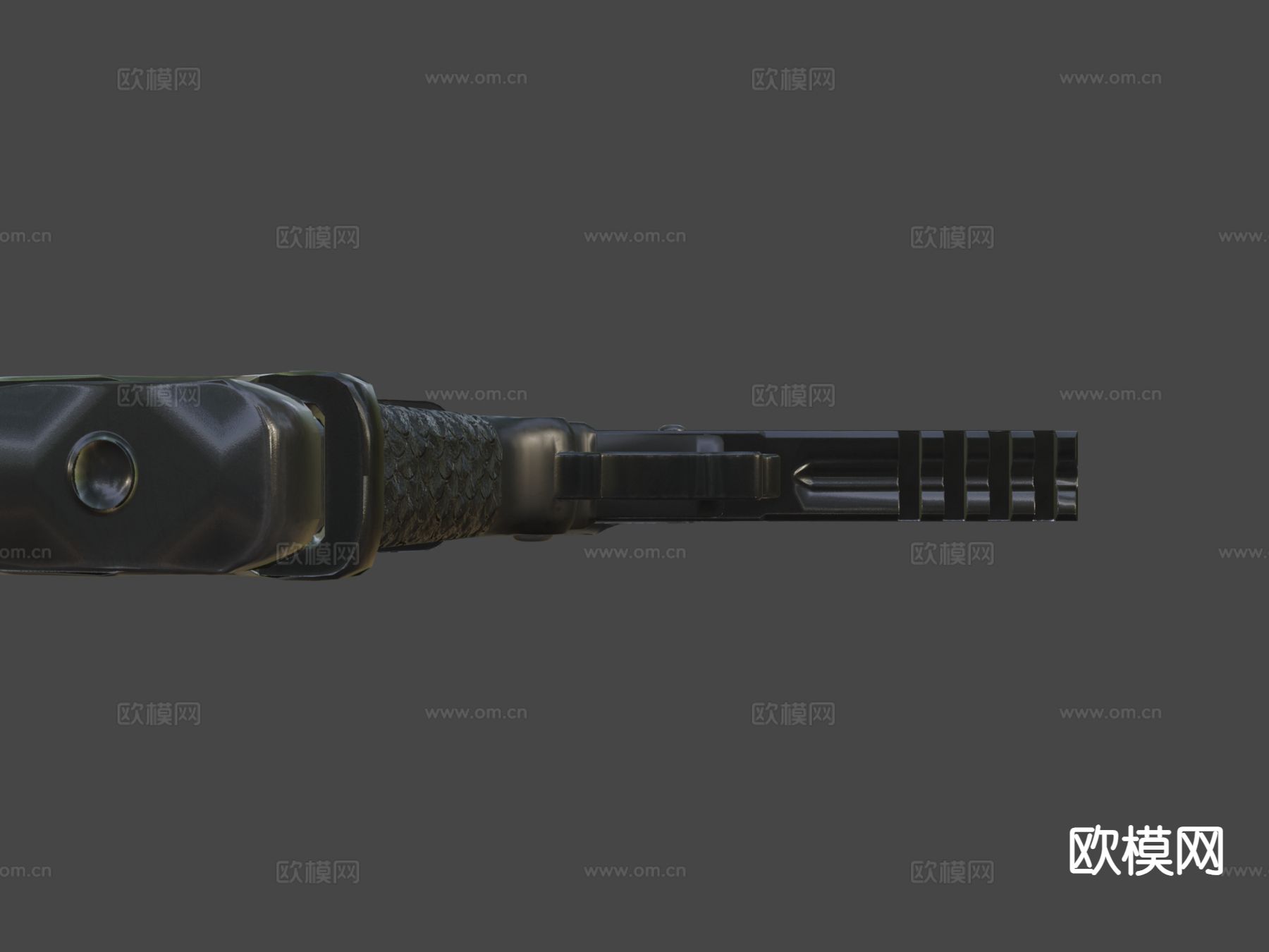 手枪 枪支 枪械su模型下载（渲染图5）