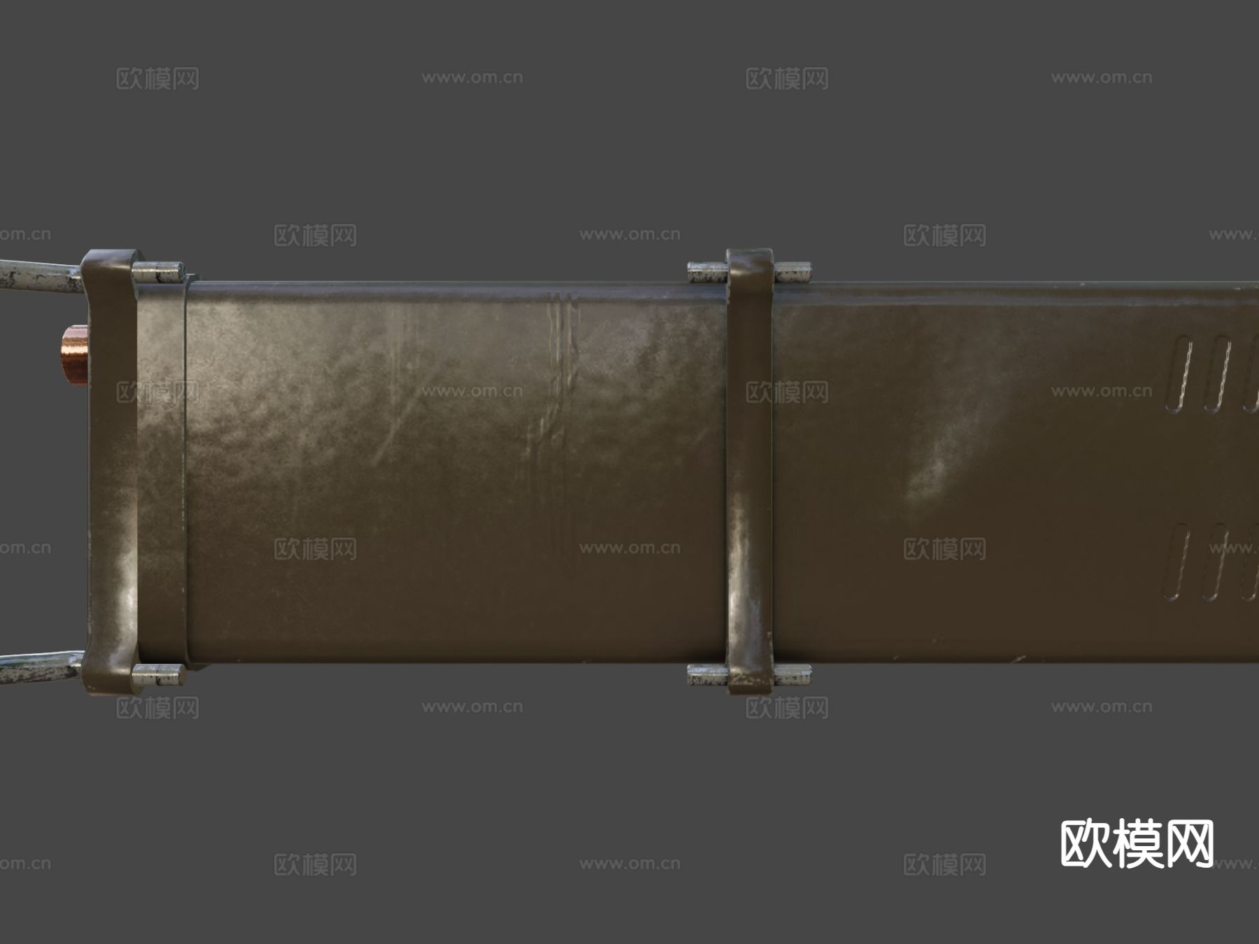 军用无线电 发报机su模型下载（渲染图6）