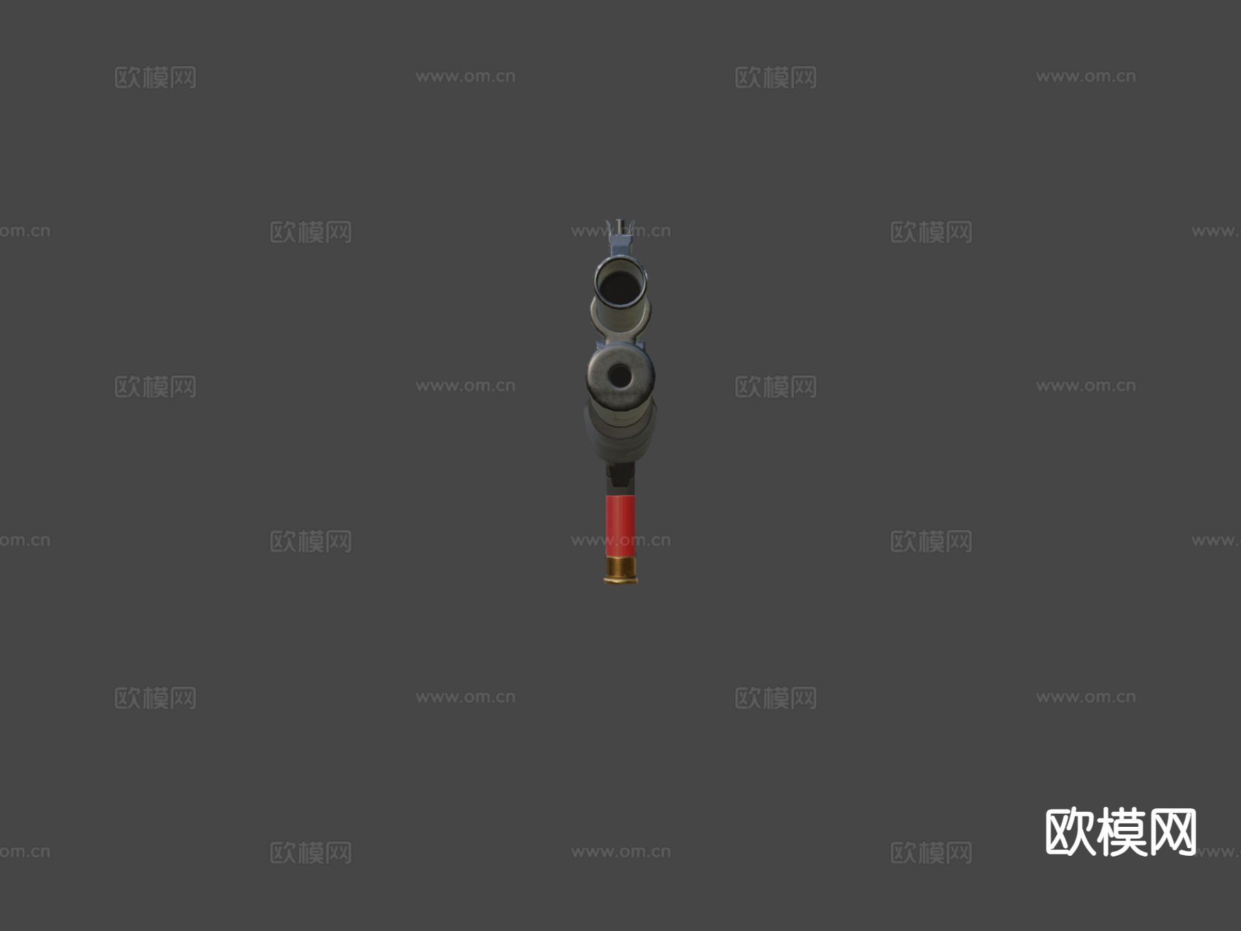 霰弹枪 枪支 枪械su模型下载（渲染图6）