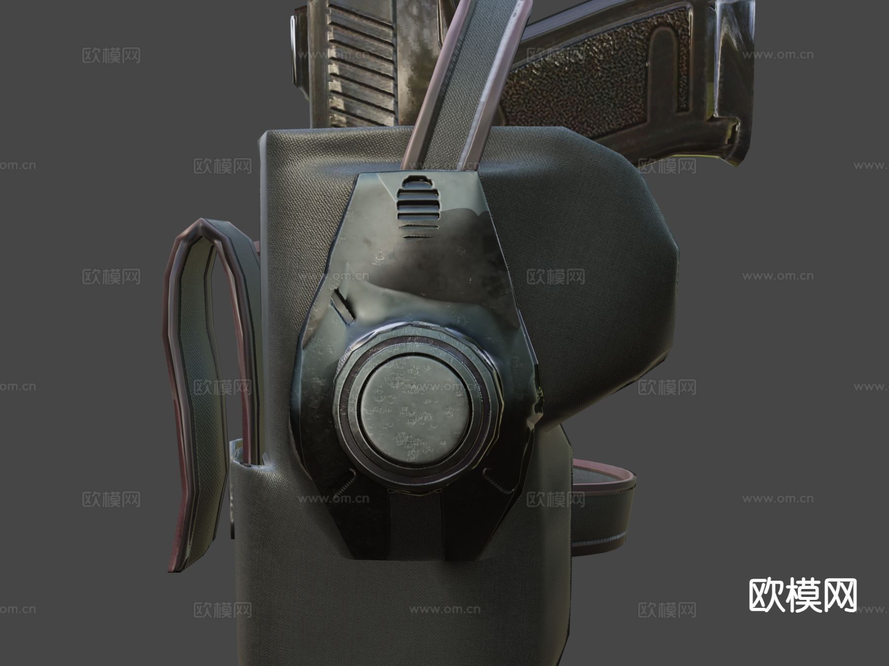 手枪 枪支 枪械su模型下载（渲染图7）