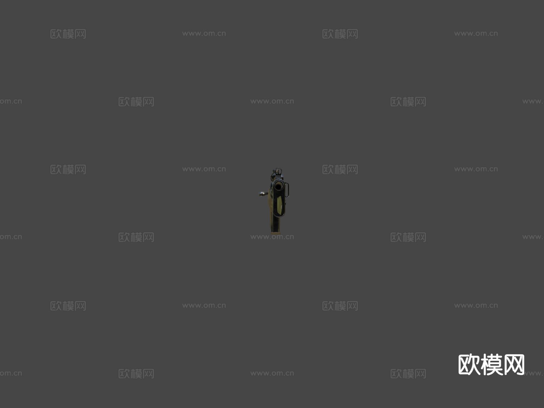 阻击枪 瞄准器su模型下载（渲染图4）