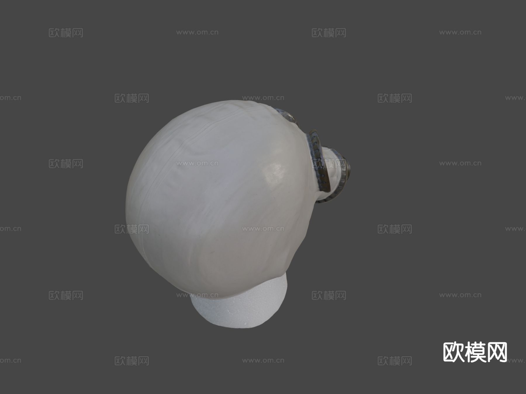 苏联防毒面具su模型下载（渲染图5）