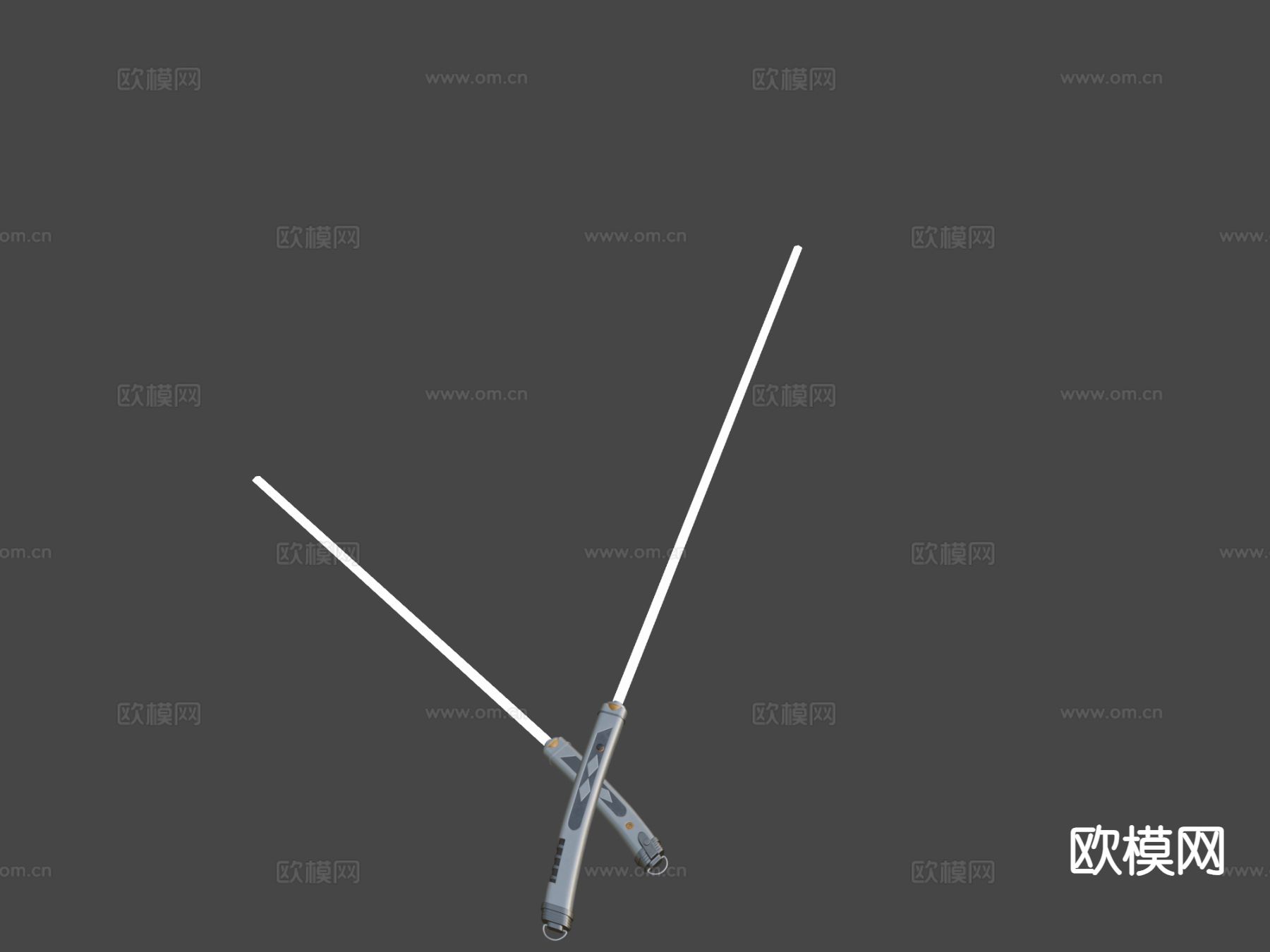 反叛者光剑su模型下载（渲染图5）