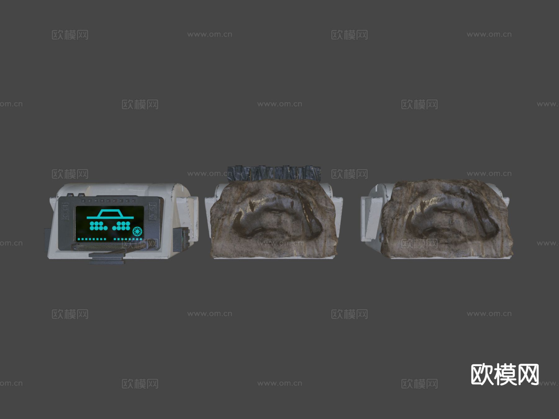 无线电 军事器械 su模型下载（渲染图7）