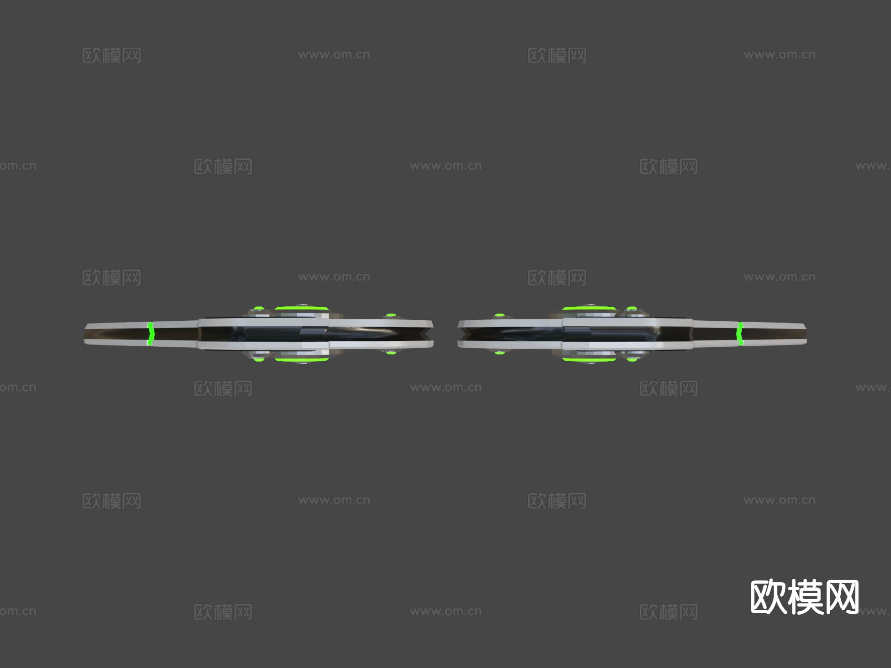 机械翼su模型下载（渲染图7）