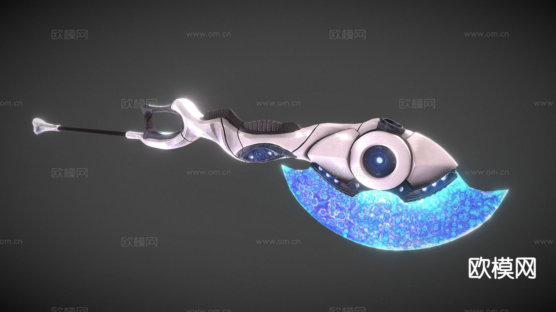 等离子巨斧su模型下载（渲染图3）