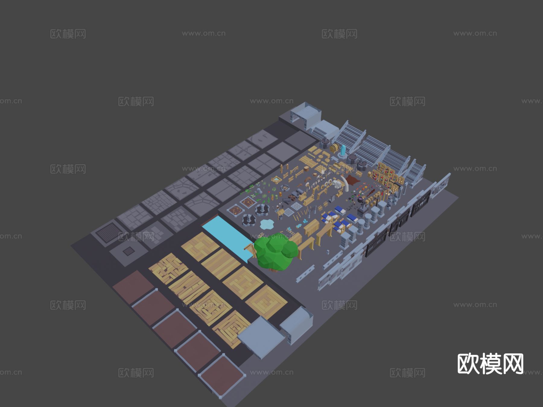 地下城包su模型下载（渲染图6）