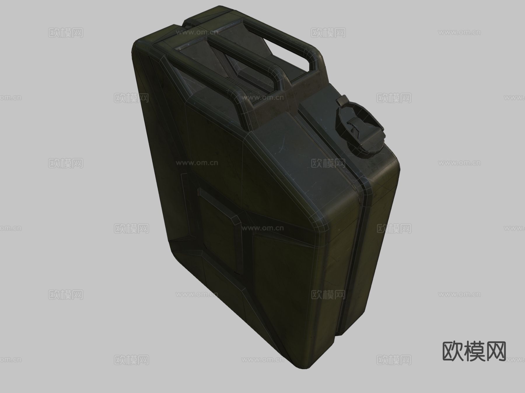 杰瑞罐 汽油罐su模型下载（渲染图2）