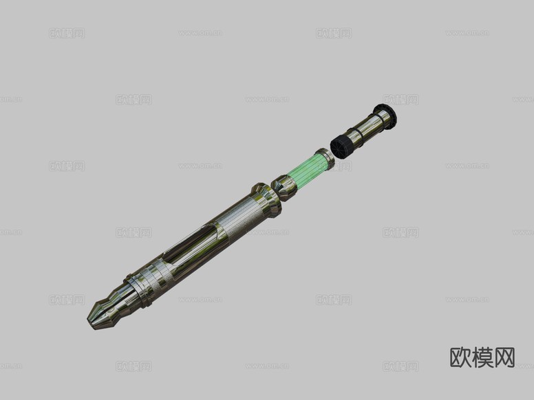 医疗注射器su模型下载(渲染图1)