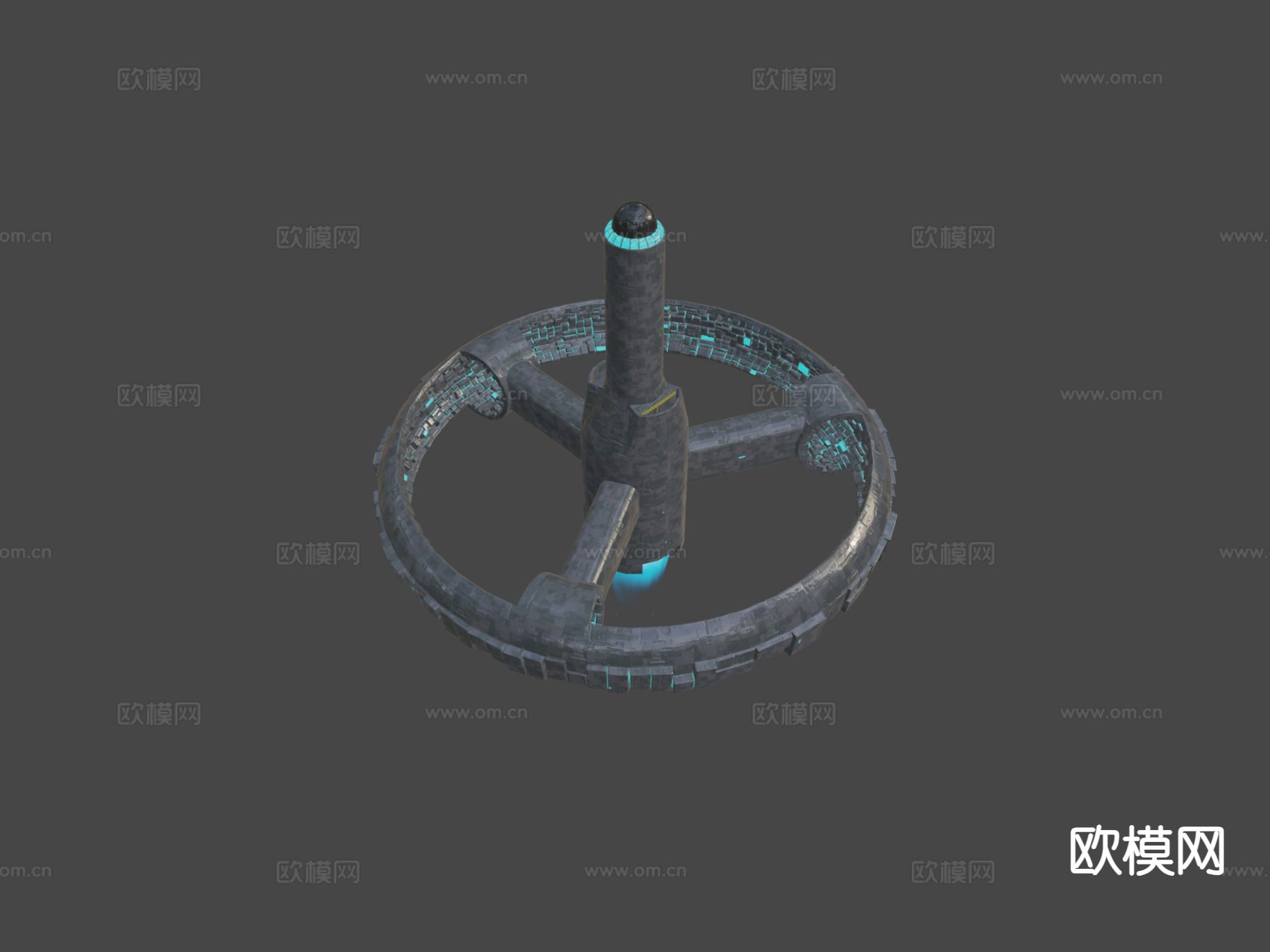 太空站su模型下载（渲染图5）