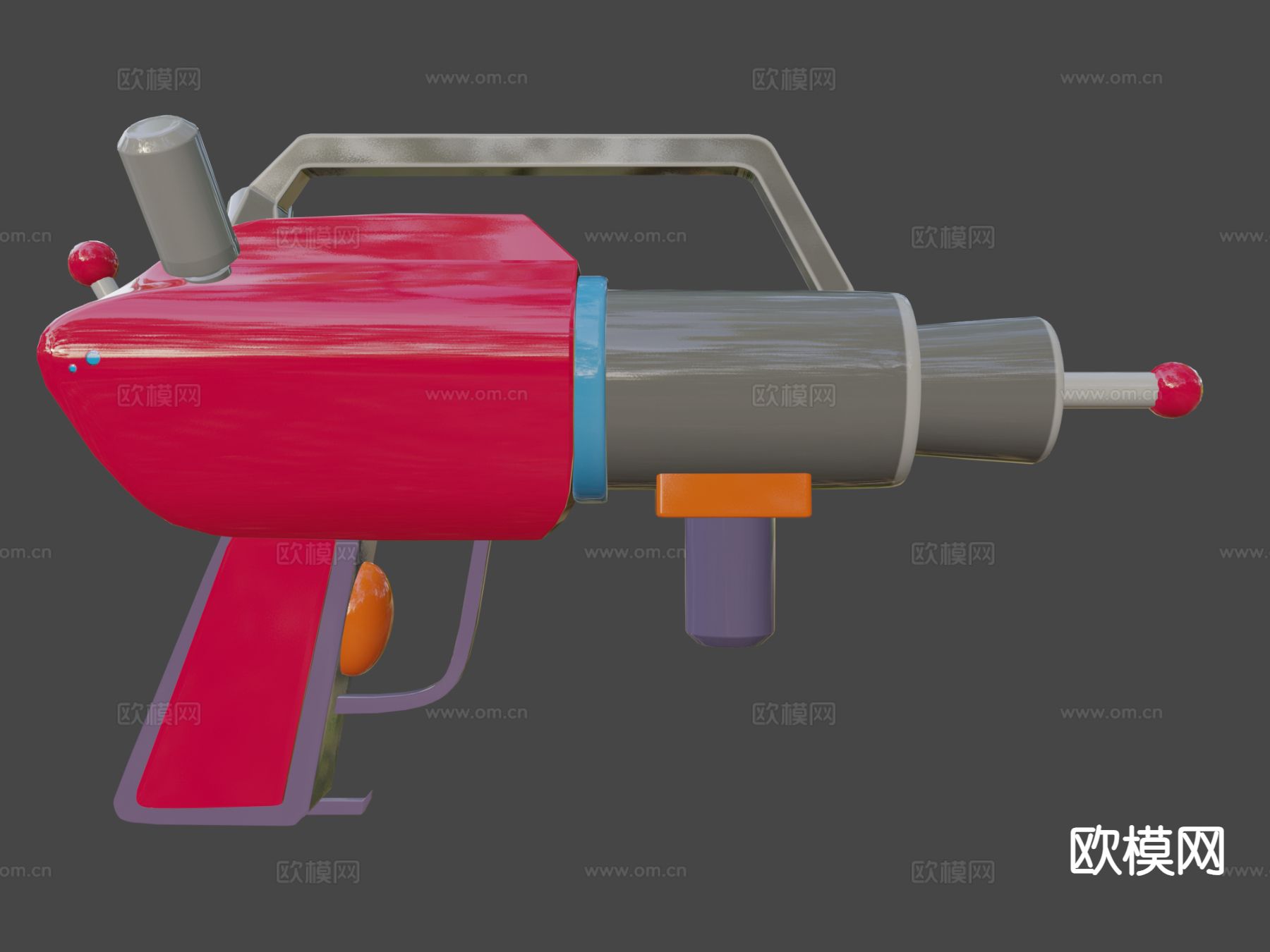 复古枪su模型下载（渲染图7）