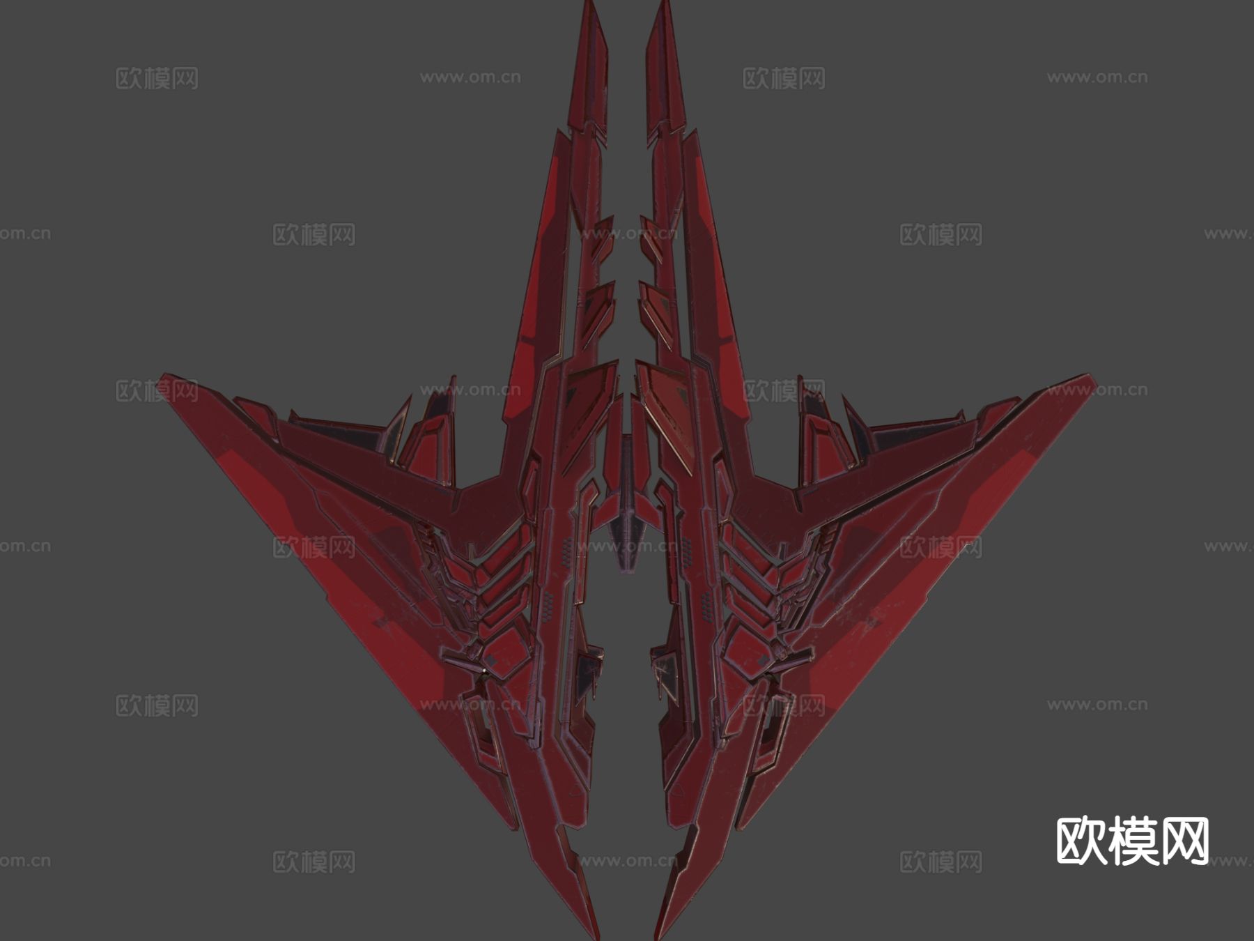 宇宙飞船su模型下载（渲染图7）