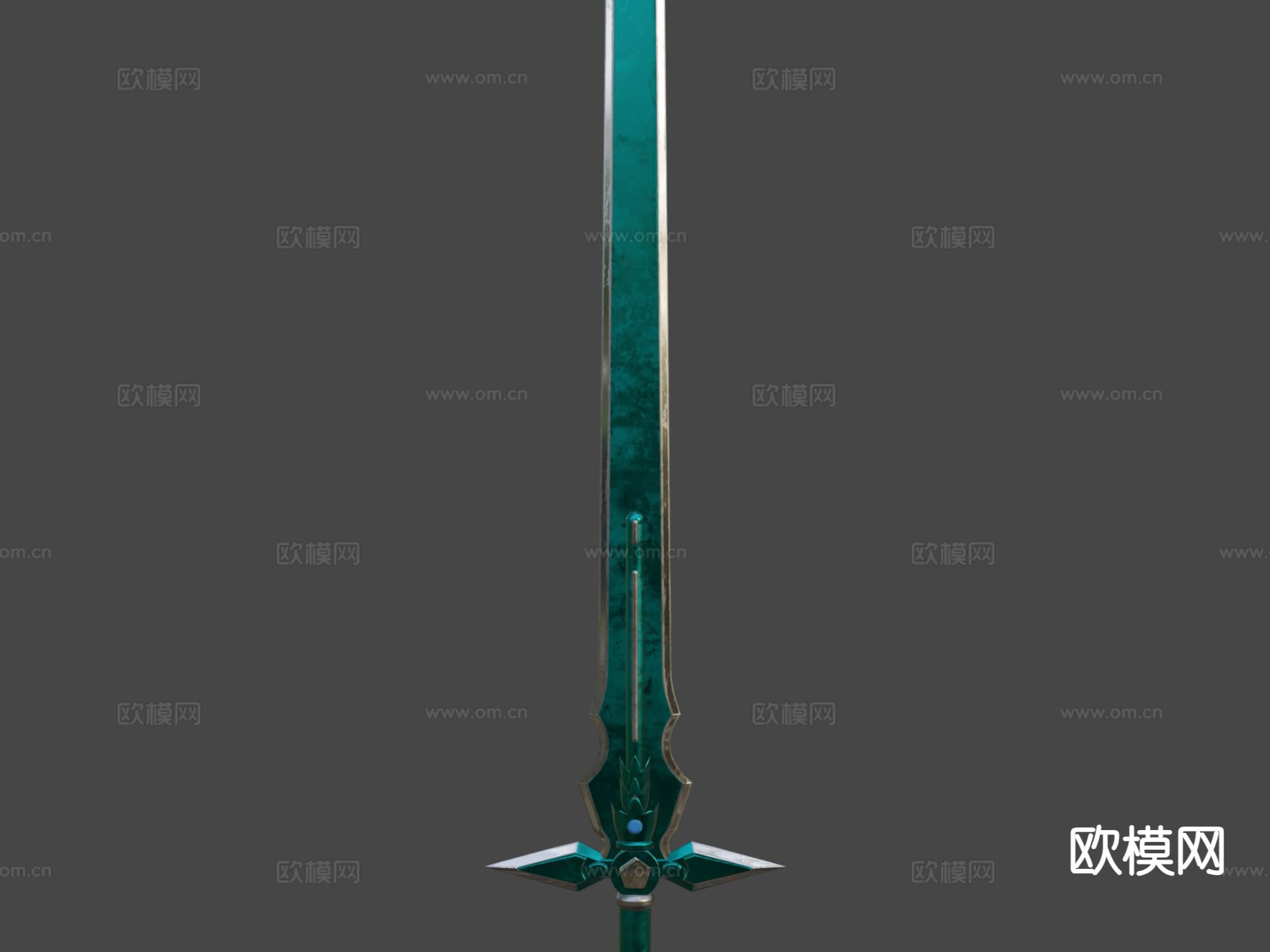 桐人的黑色回收者剑su模型下载（渲染图6）